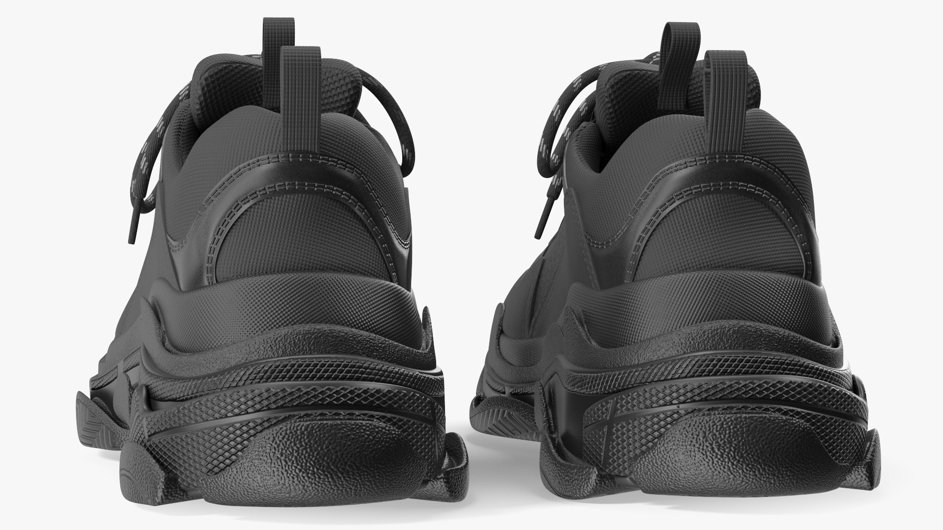 Sneakers Black 3D model