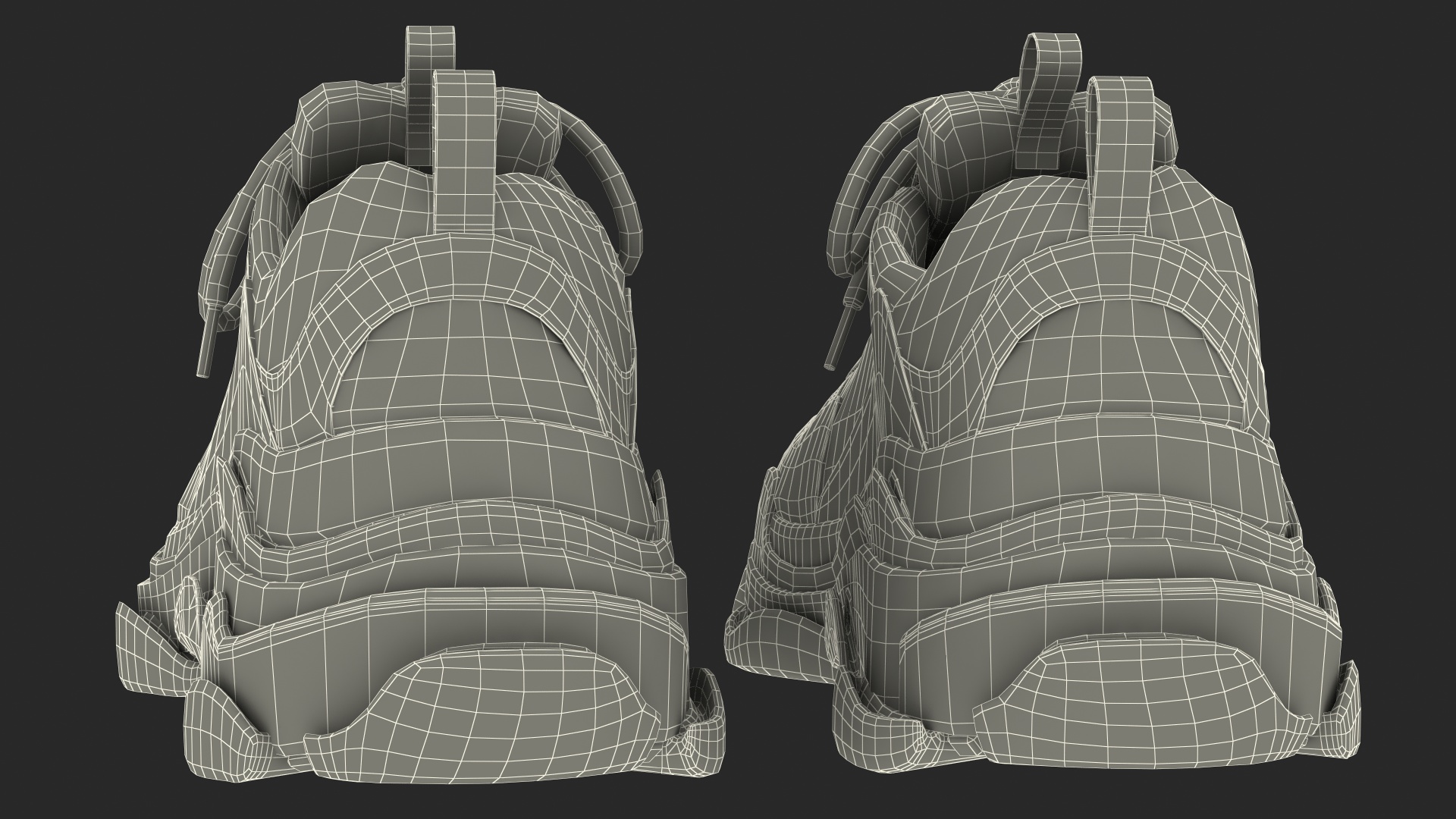 Sneakers Black 3D model