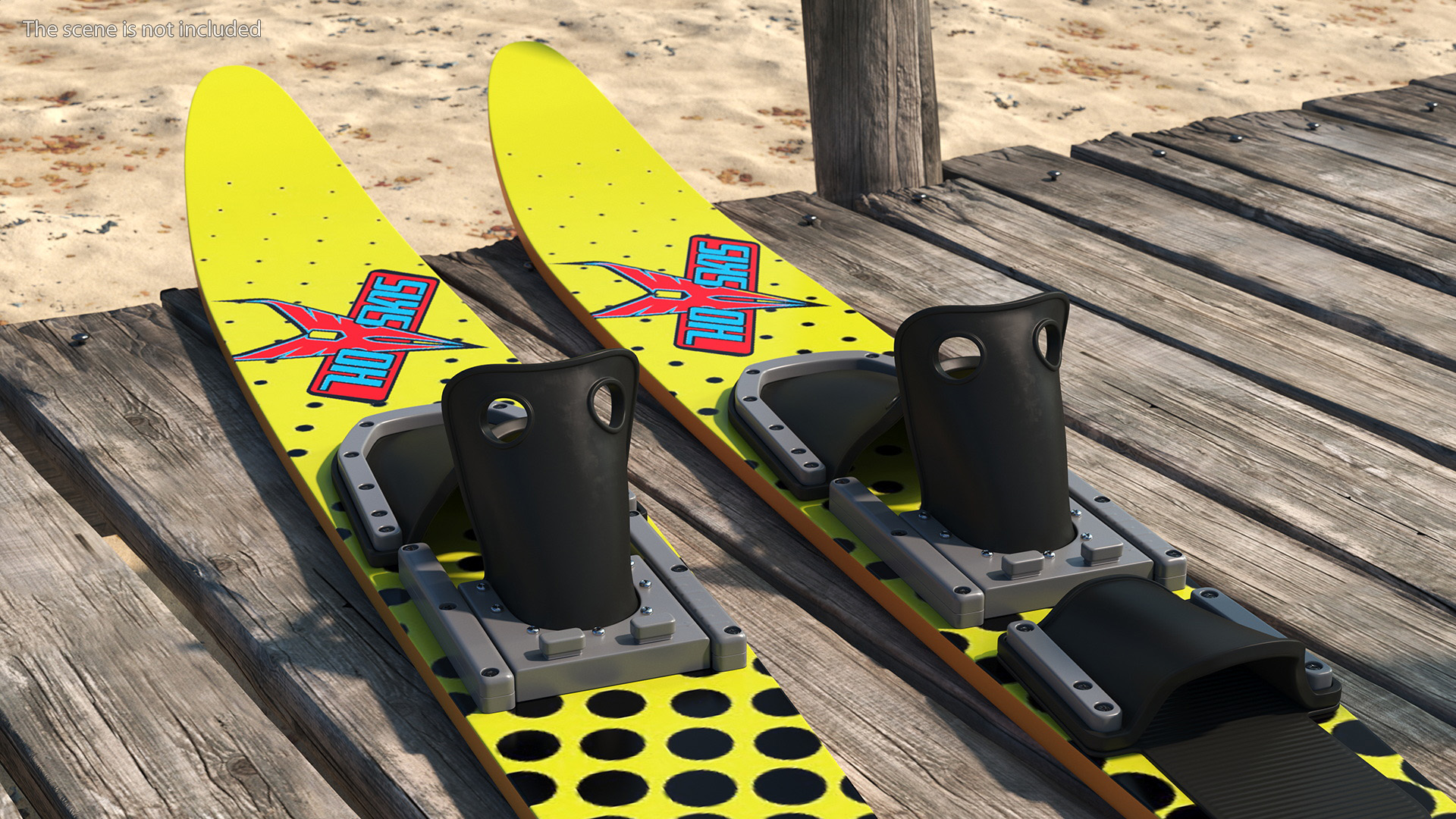 3D model Combo Waterskis