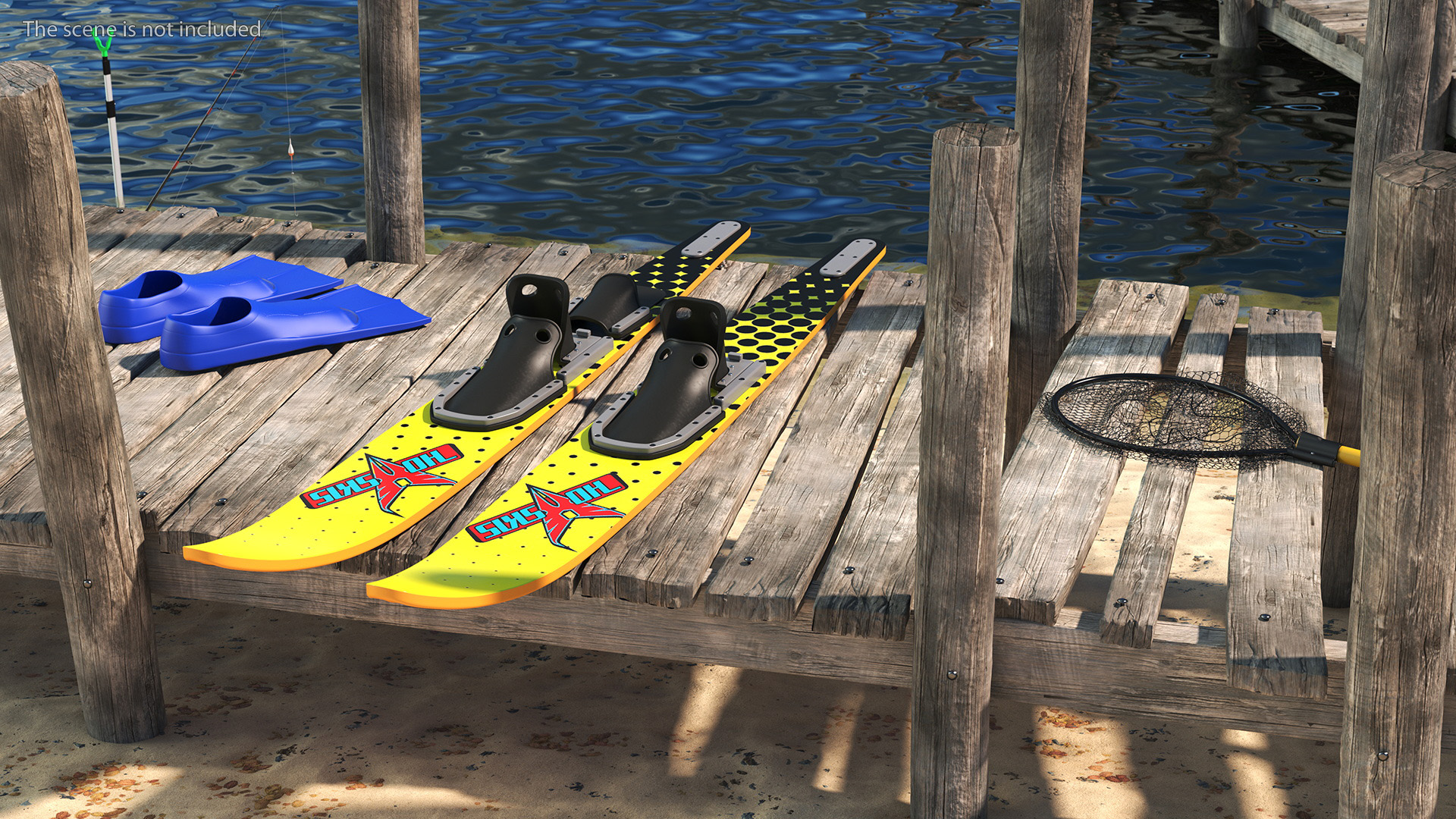 3D model Combo Waterskis