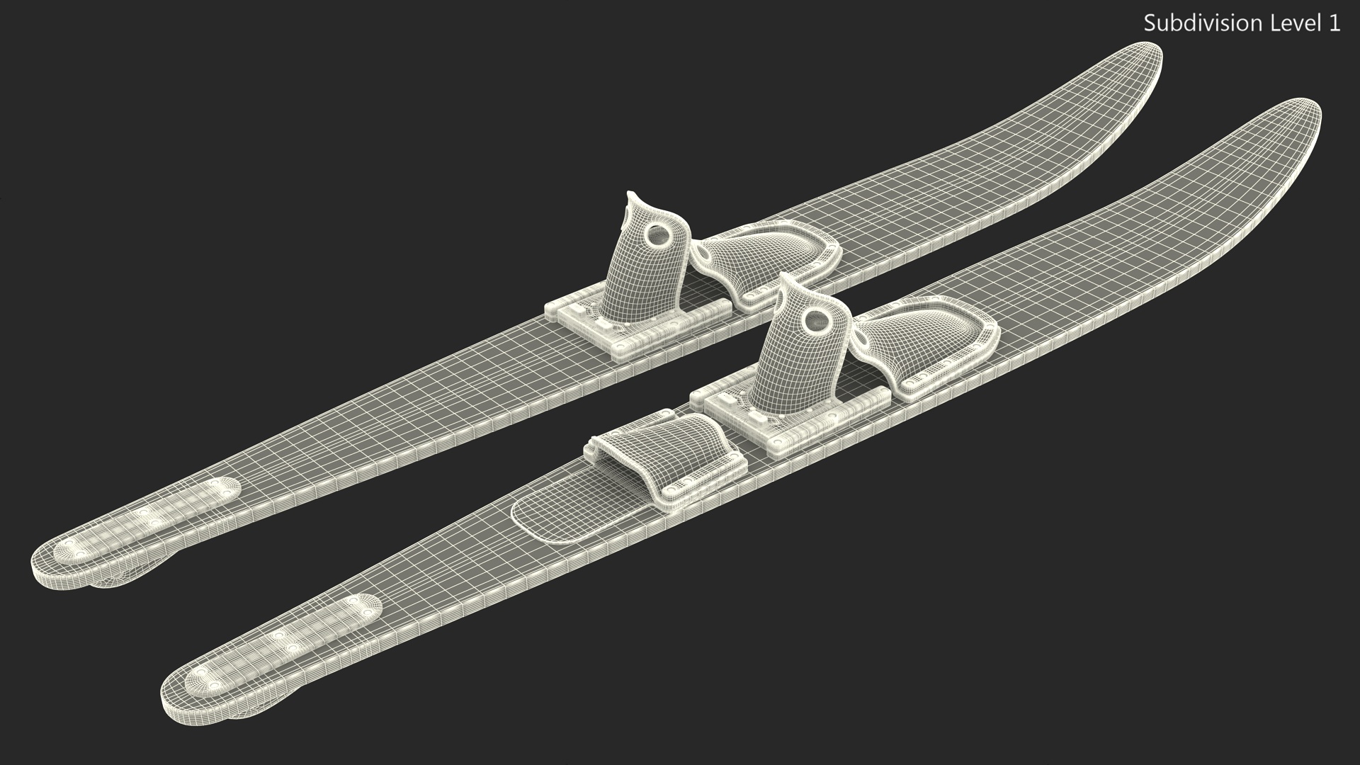 3D model Combo Waterskis