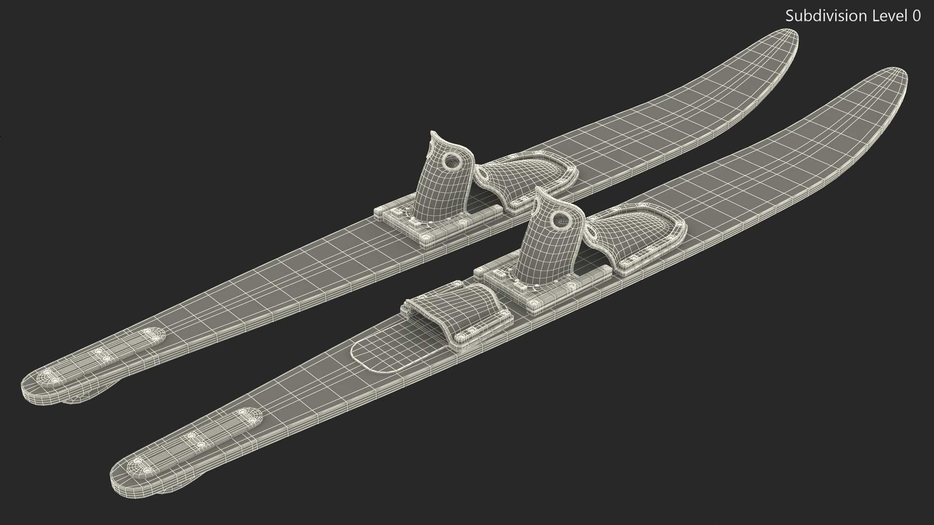 3D model Combo Waterskis