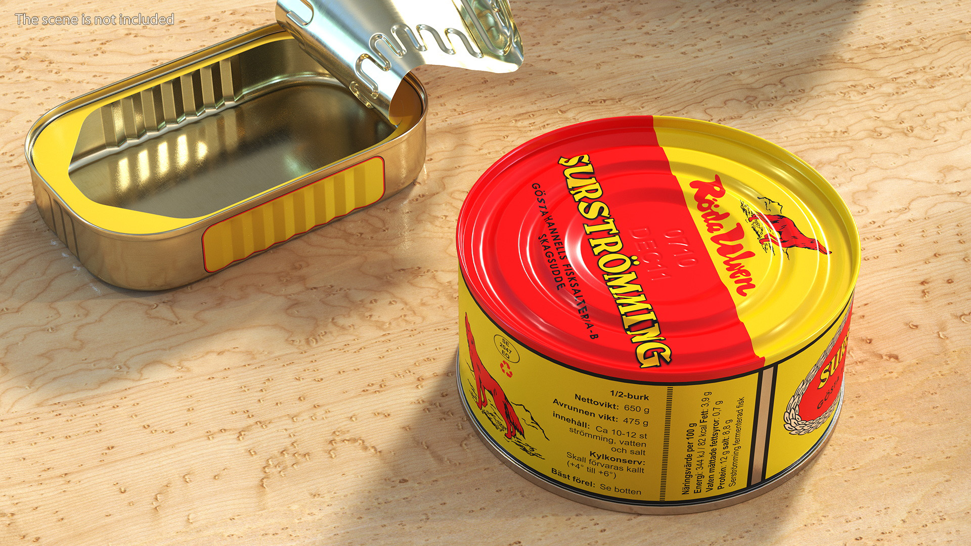 3D Tin with Surstromming Fish 475g