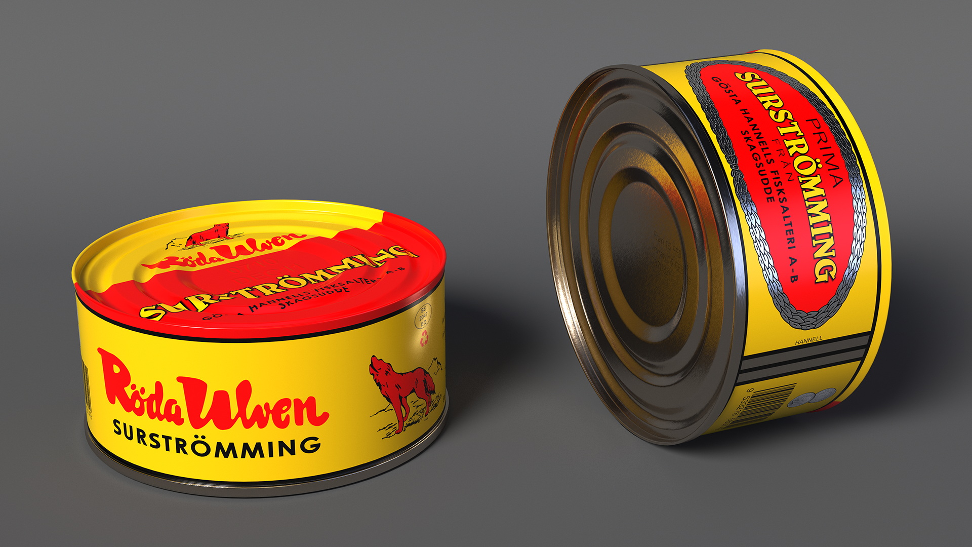 3D Tin with Surstromming Fish 475g