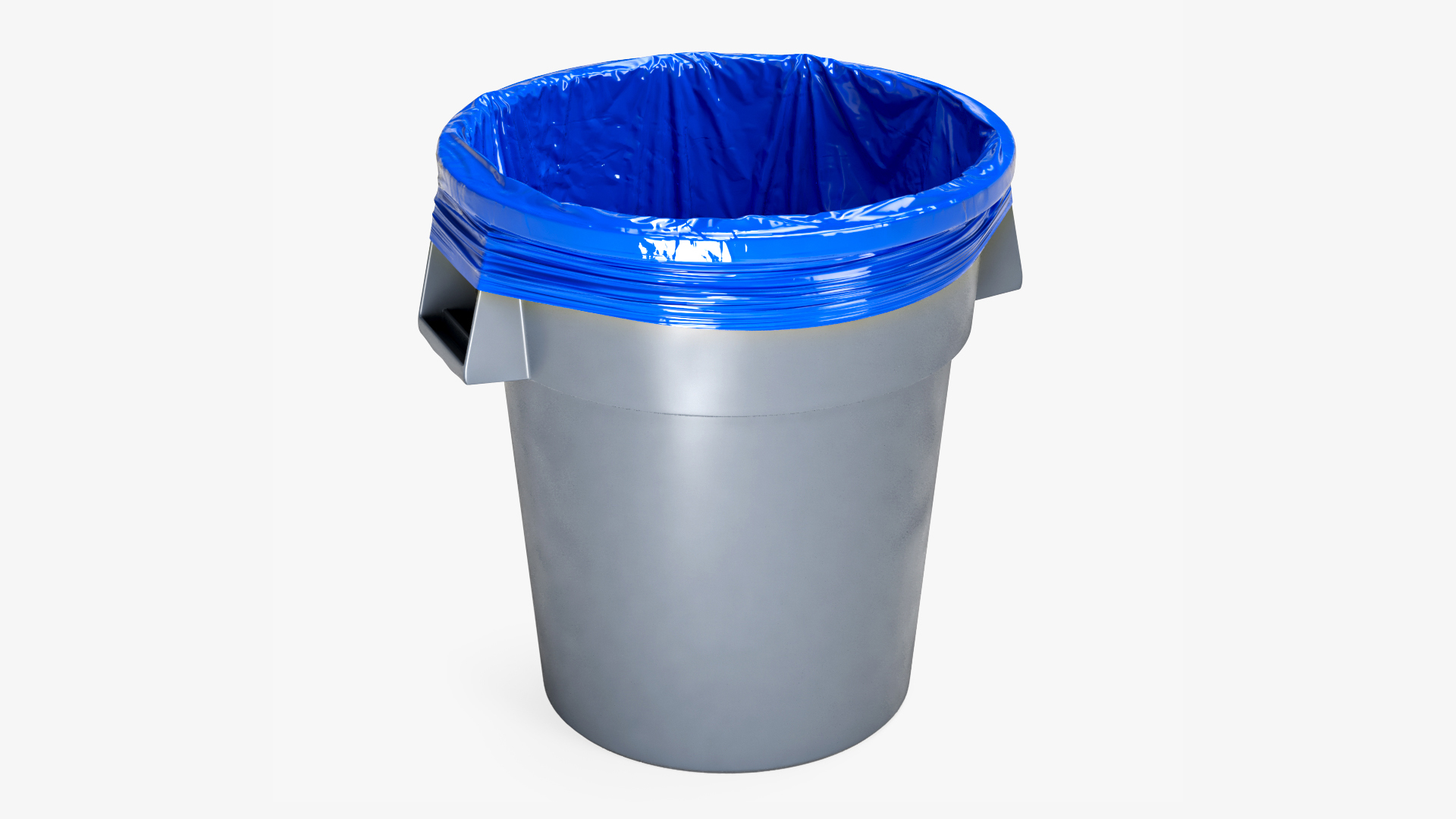 3D model Trash Bin with a Bag