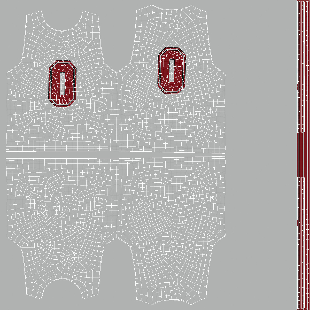 3D Athletic Sleeveless Jersey