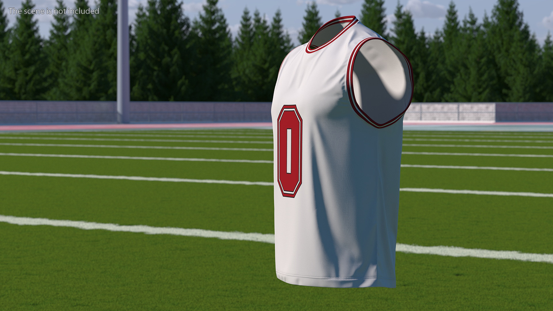 3D Athletic Sleeveless Jersey