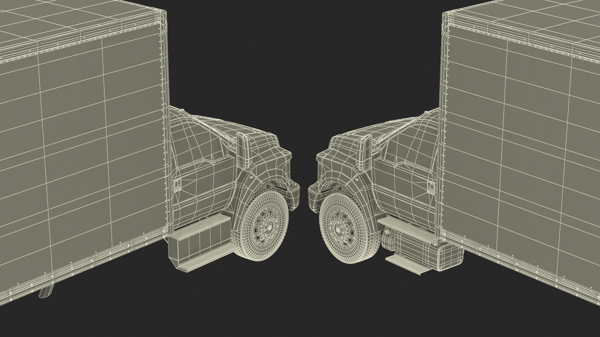 Ford F-650 Supertrack Cargo 3D