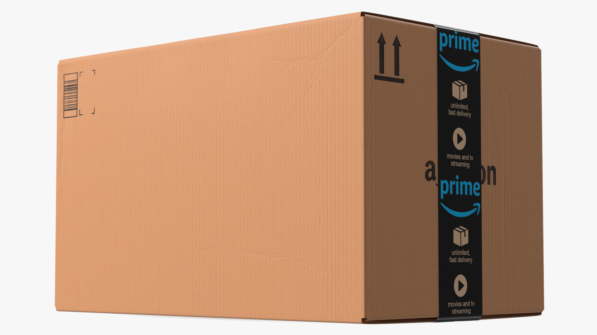 Amazon Parcels Box 41x26x26 3D