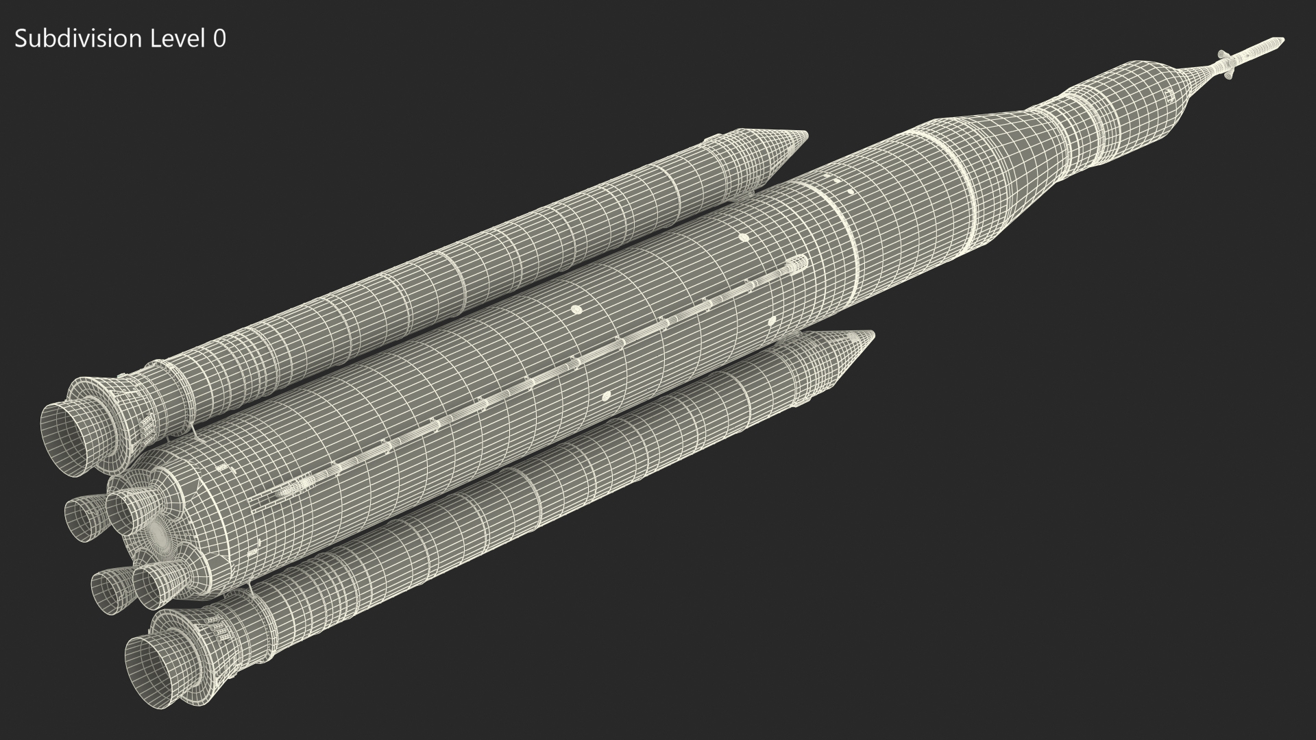 Space Launch System 3D model