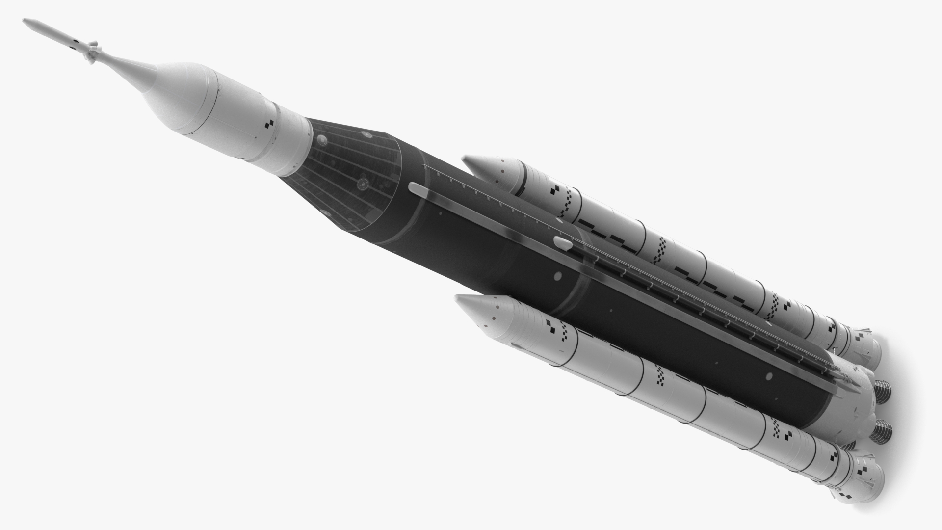 Space Launch System 3D model