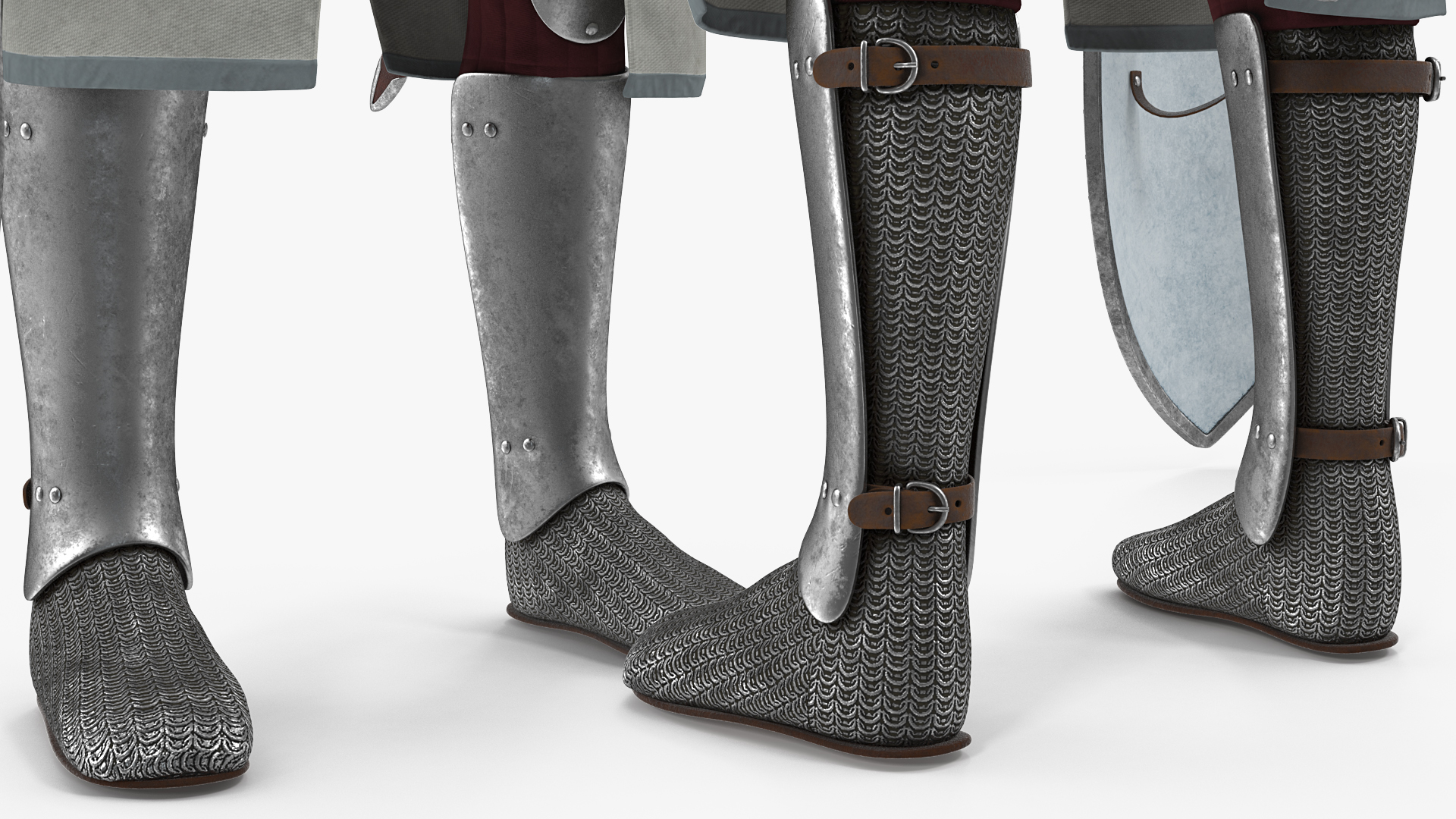 3D Knight Armor Set