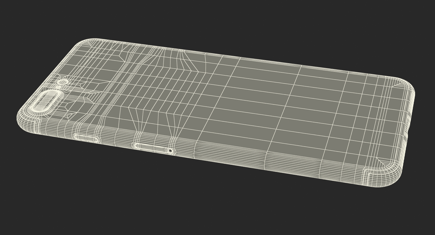 IPhone 7 Plus Black 3D model
