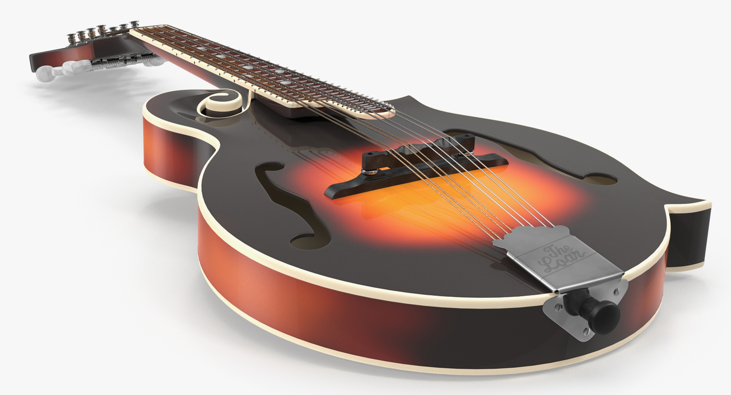 3D model Mandolin