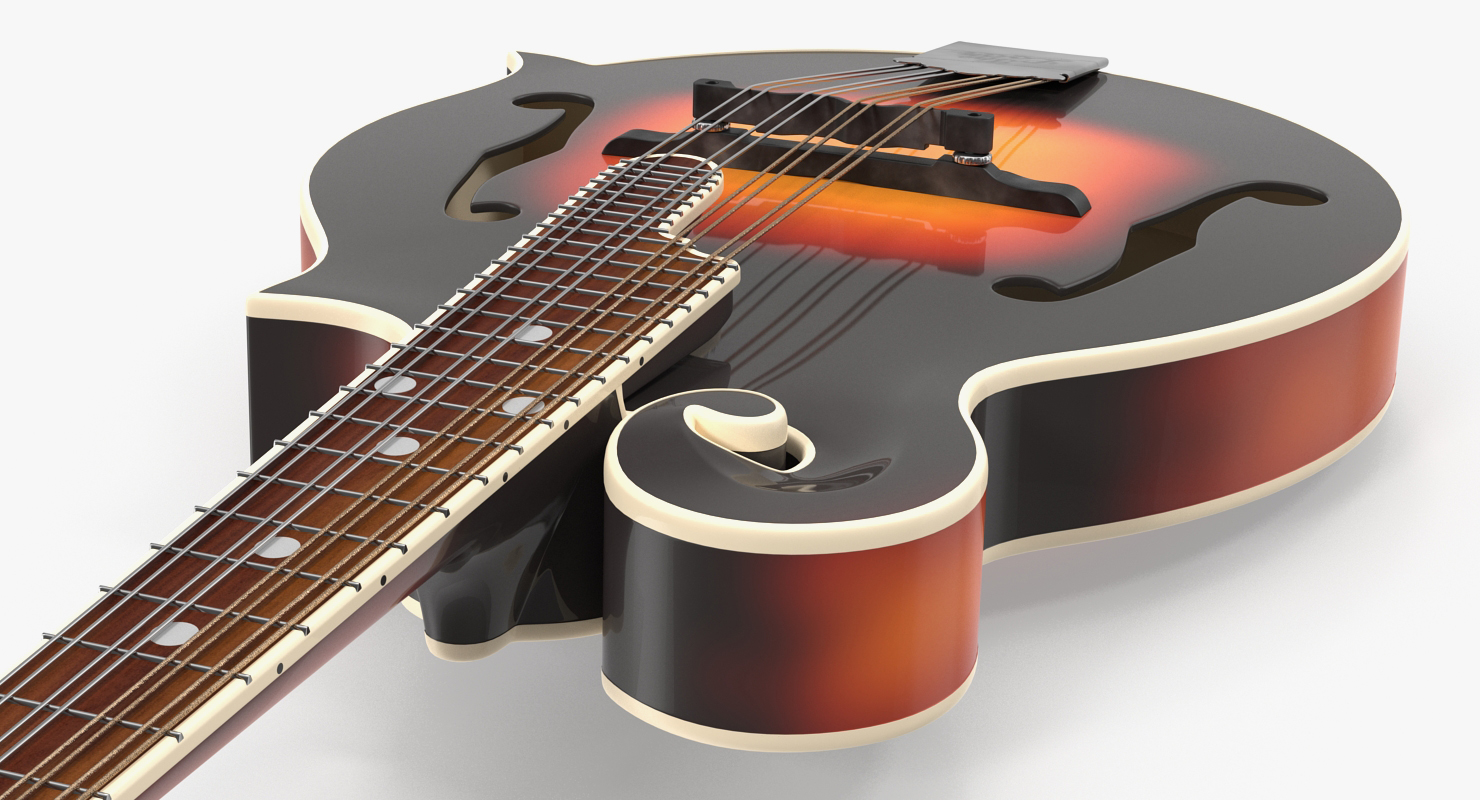 3D model Mandolin