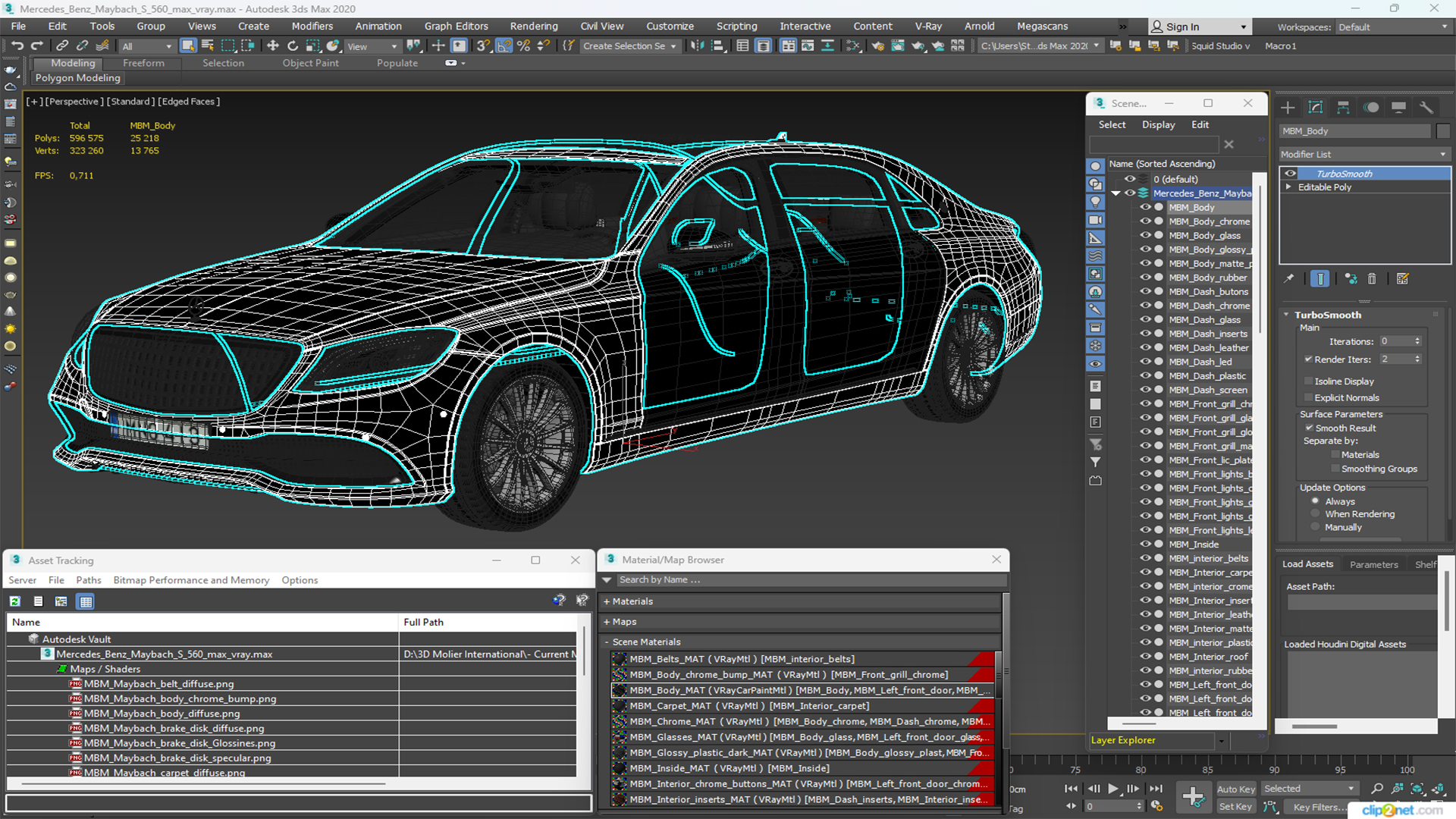 Mercedes-Benz Maybach S 560 3D