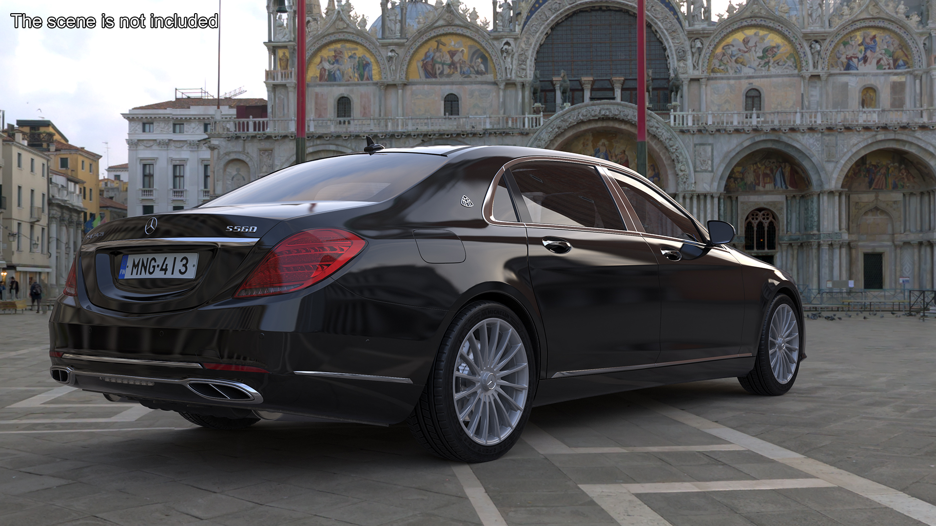 Mercedes-Benz Maybach S 560 3D