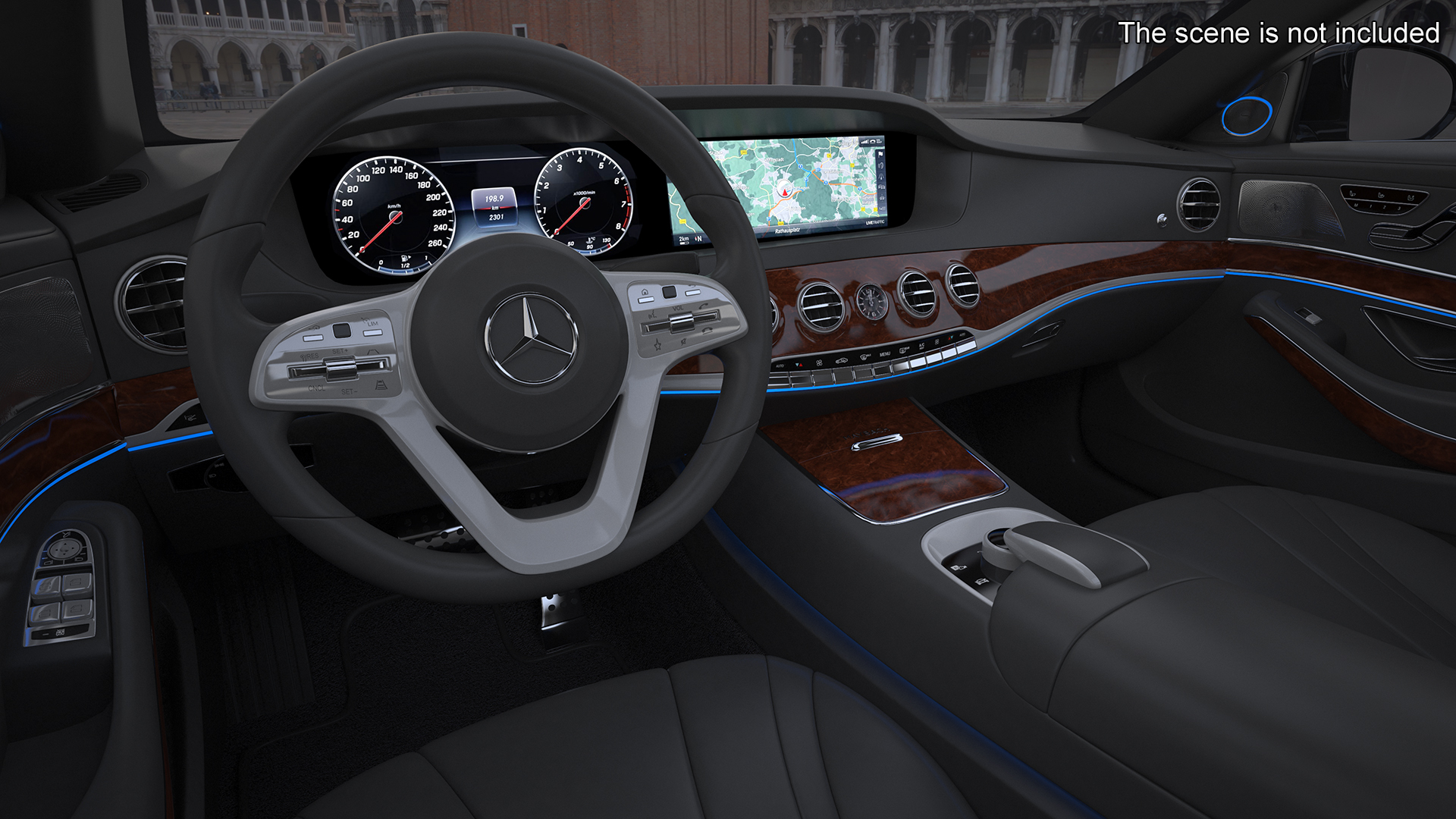 Mercedes-Benz Maybach S 560 3D