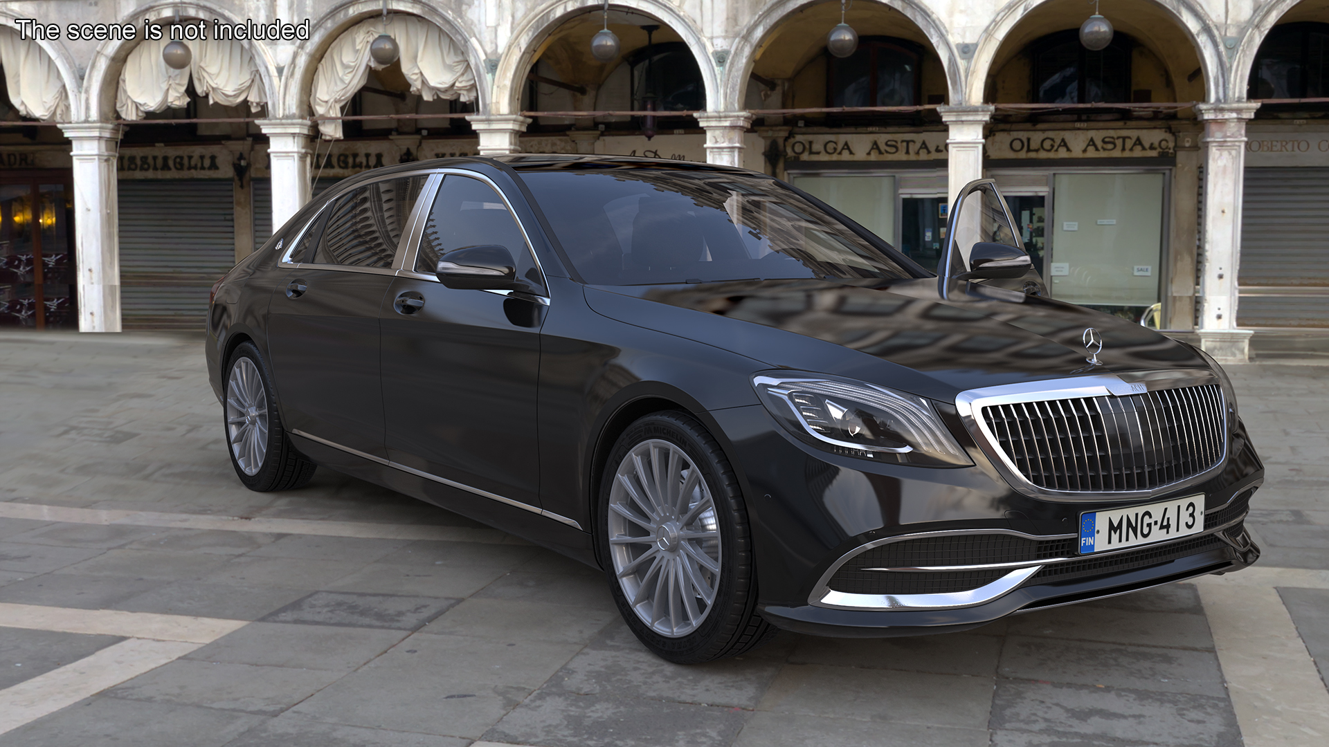 Mercedes-Benz Maybach S 560 3D