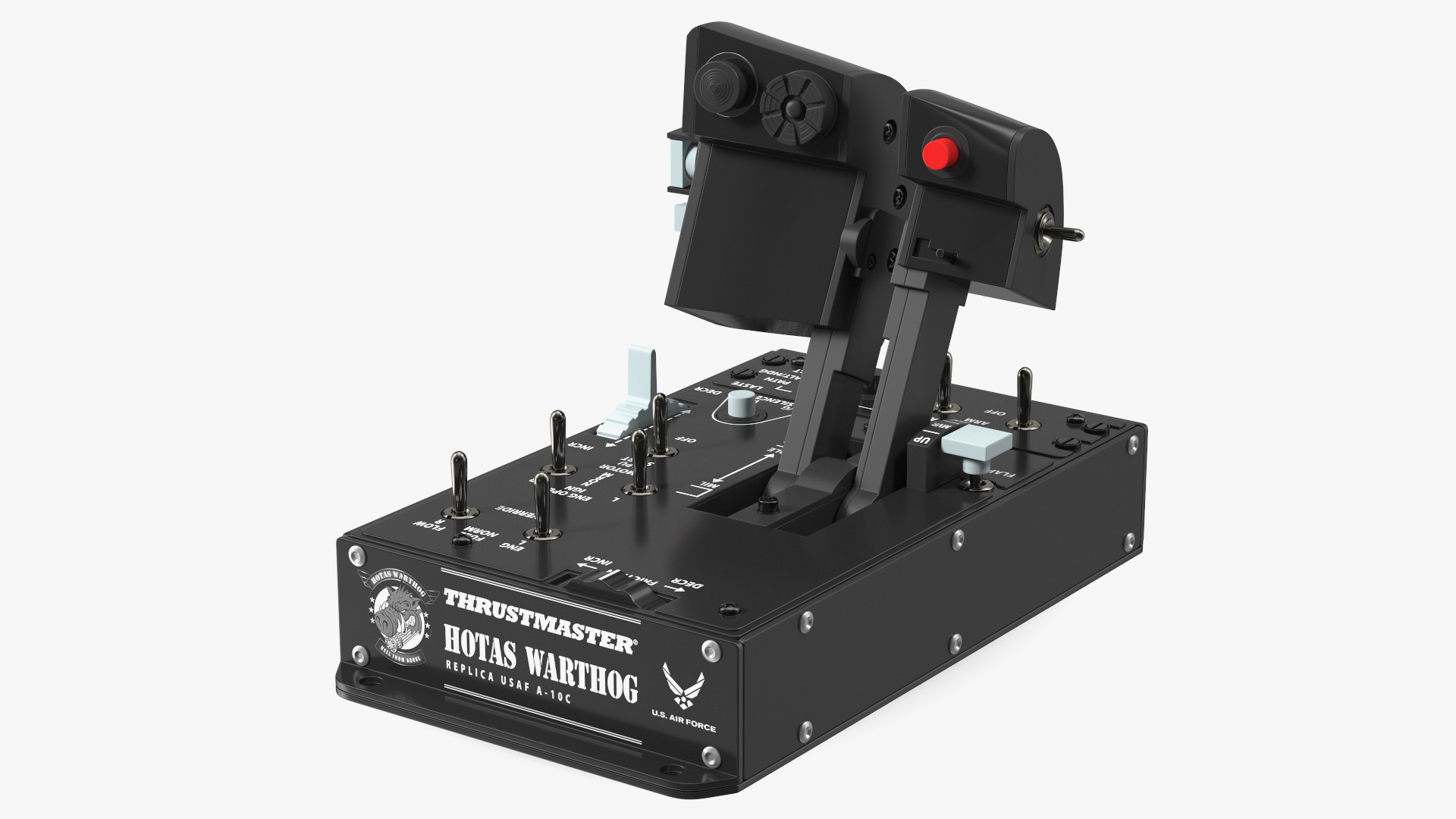 3D Thrustmaster Hotas Warthog Dual Throttles