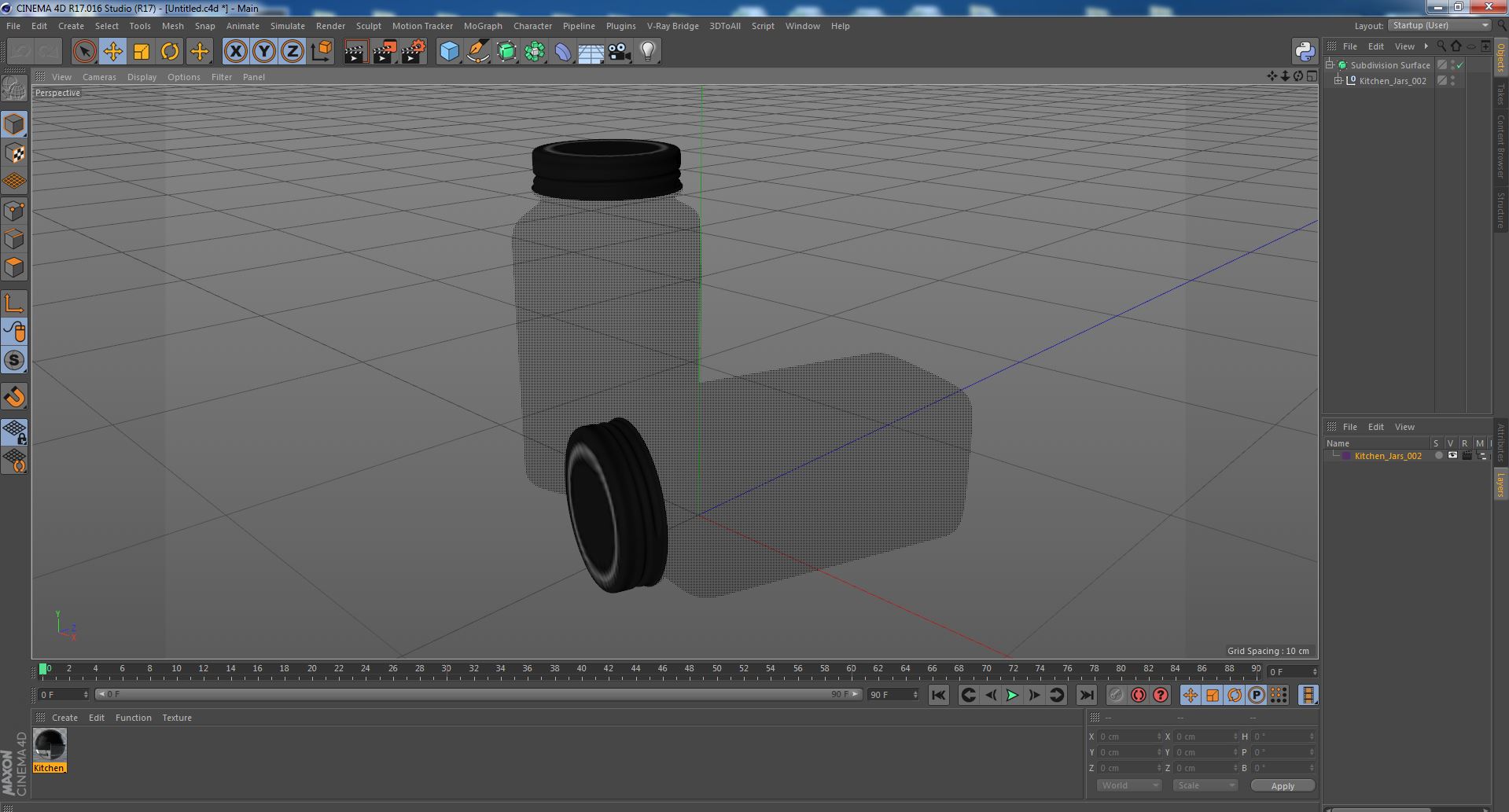 Kitchen Jars 3D