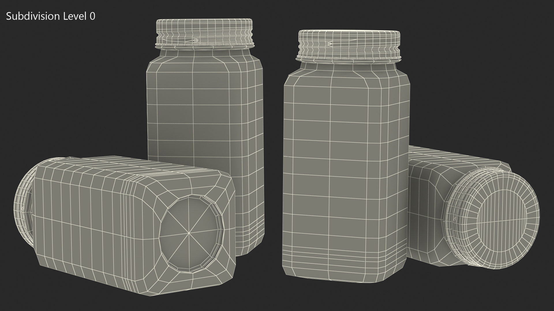 Kitchen Jars 3D