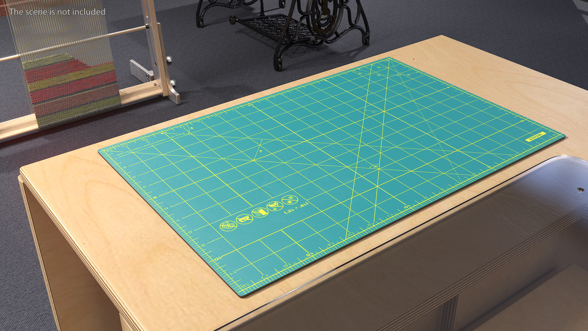 3D Self Healing Sewing Mat model