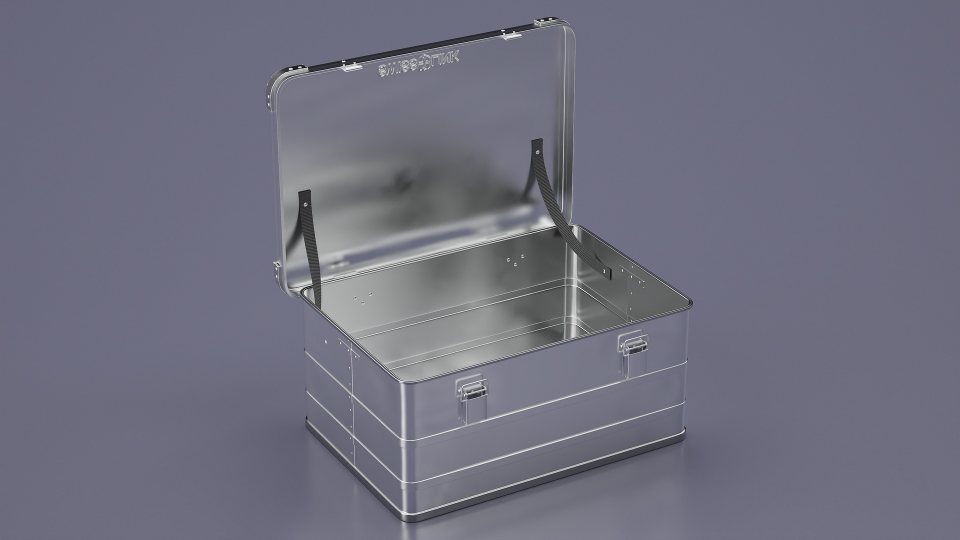 3D Aluminum Storage Box Swiss Link Medium model