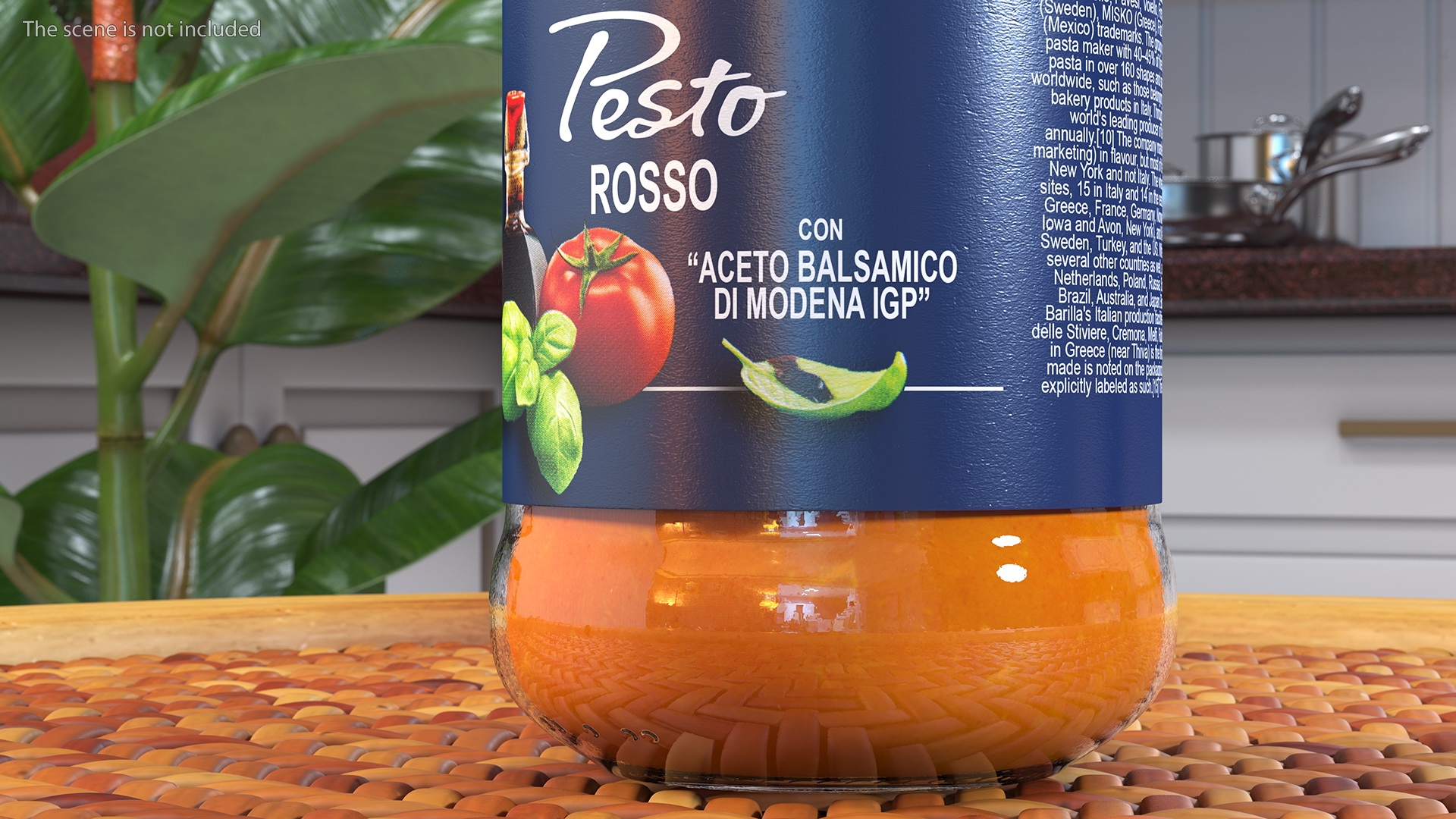 3D Barilla Pesto Rosso Pasta Sauce 190g