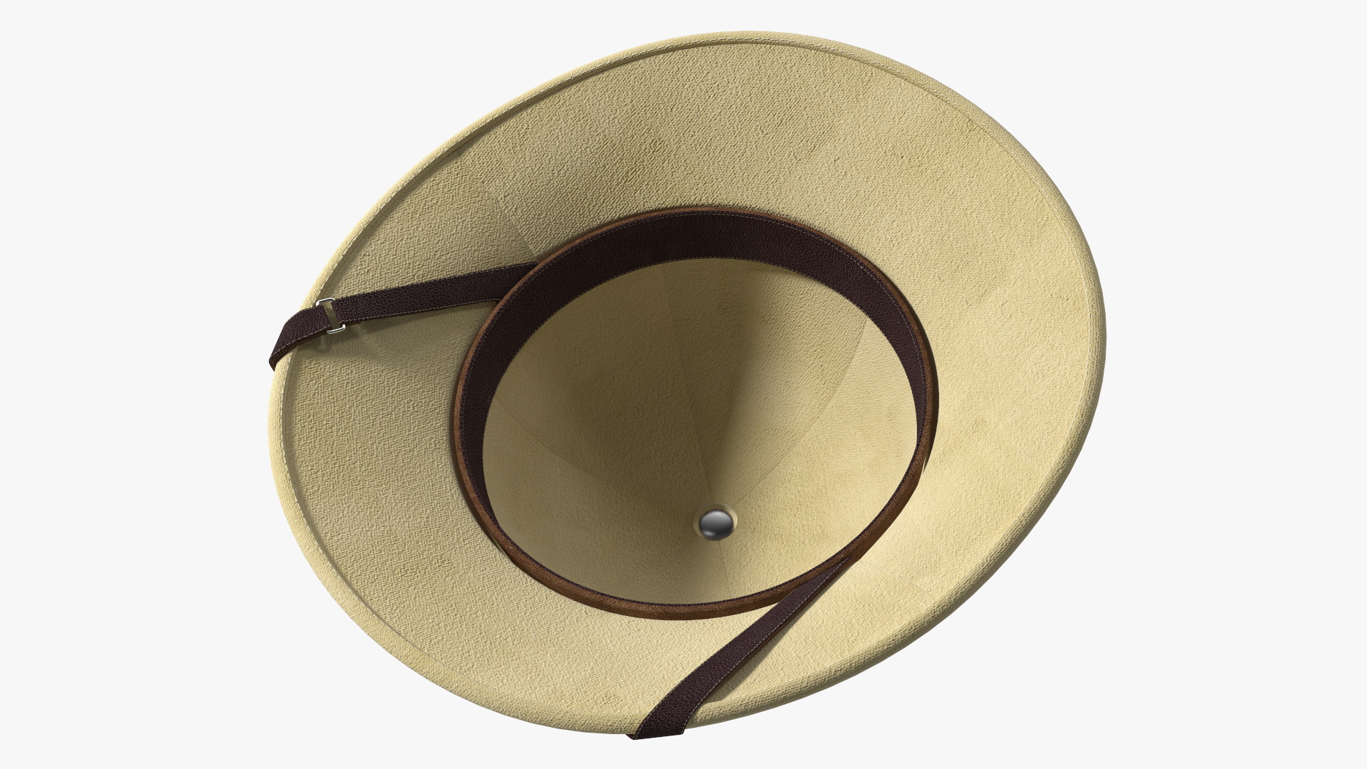 3D French Pith Helmet model