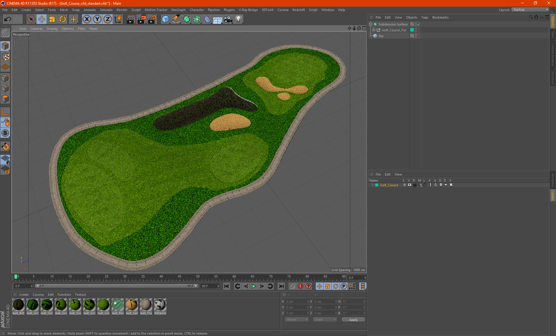 3D Golf Course