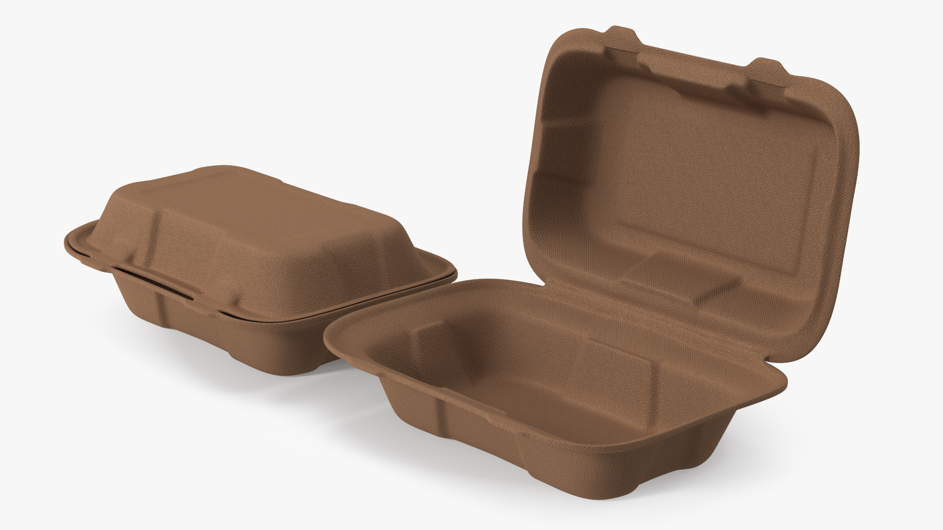 Biodegradable Lunch Box Set 3D