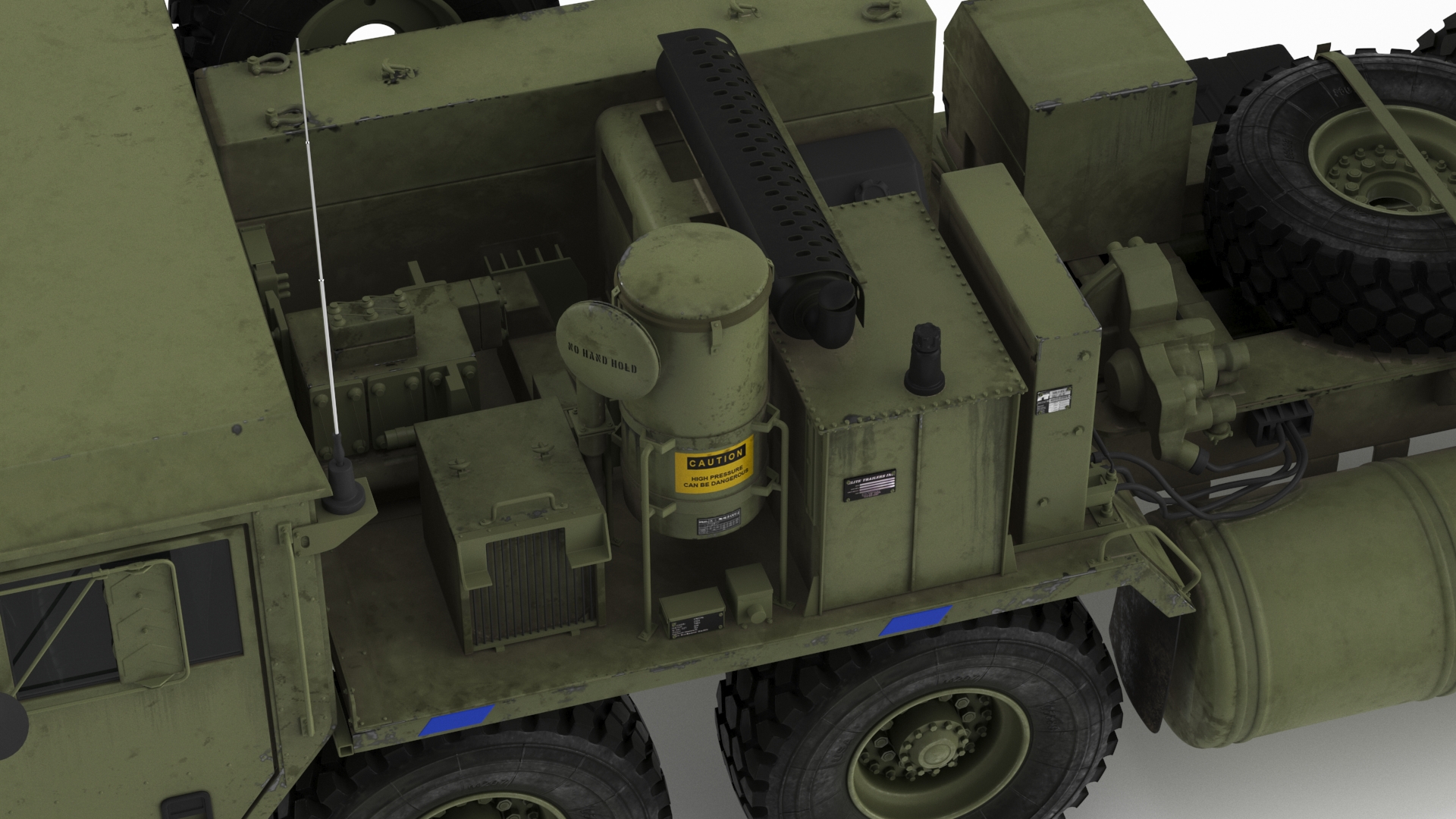 3D Typhon Missile Launcher with Tractor M983