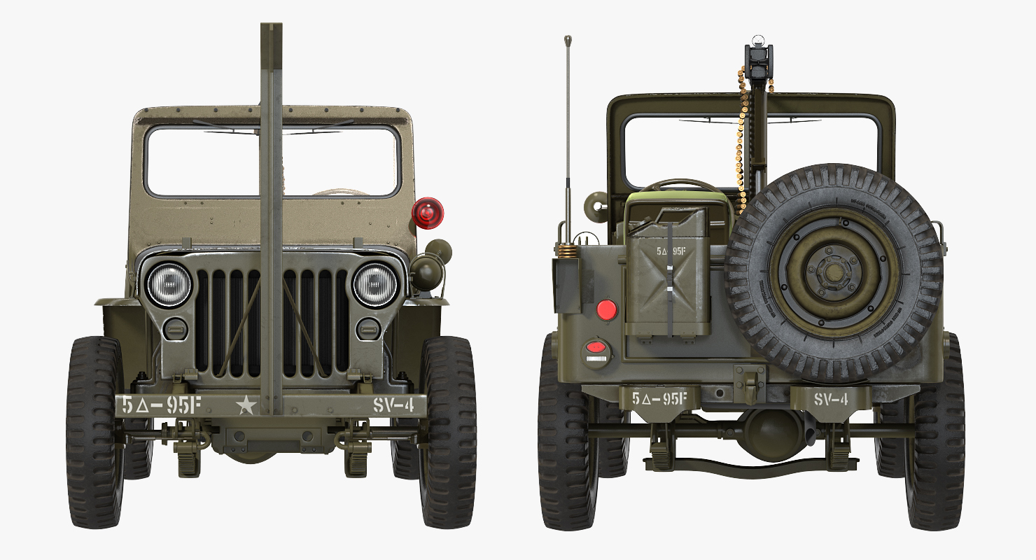 Jeep Willys MB 3D model