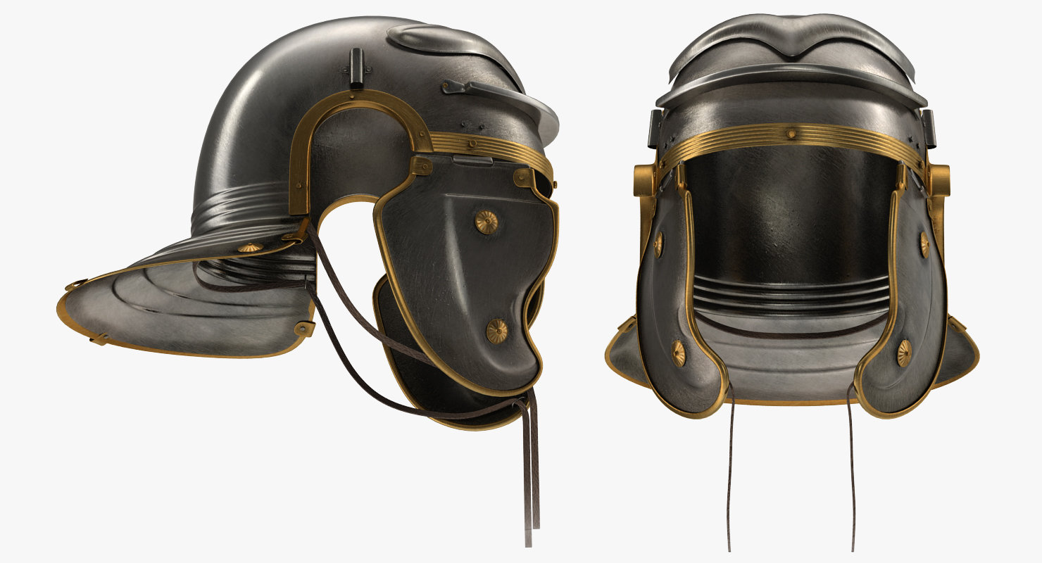 Roman Centurion Helmet 3D