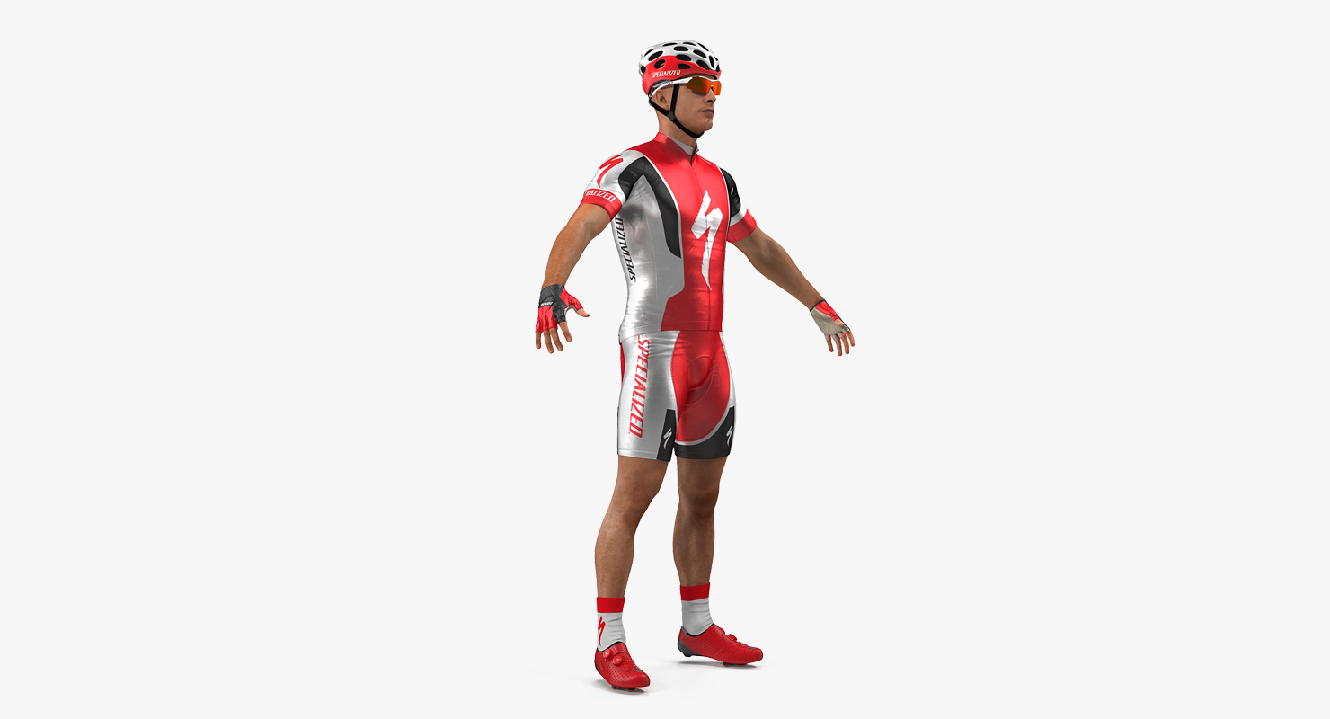 Bicyclist Neutral Pose 3D