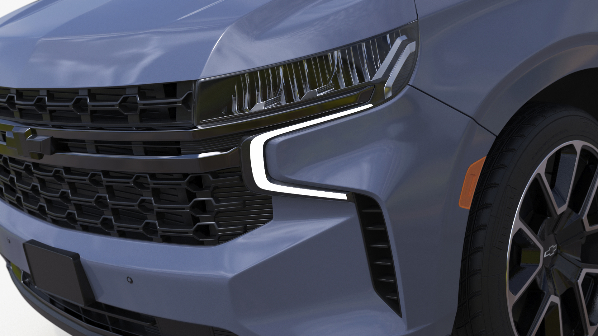 3D Chevrolet Tahoe 2024 Simplified