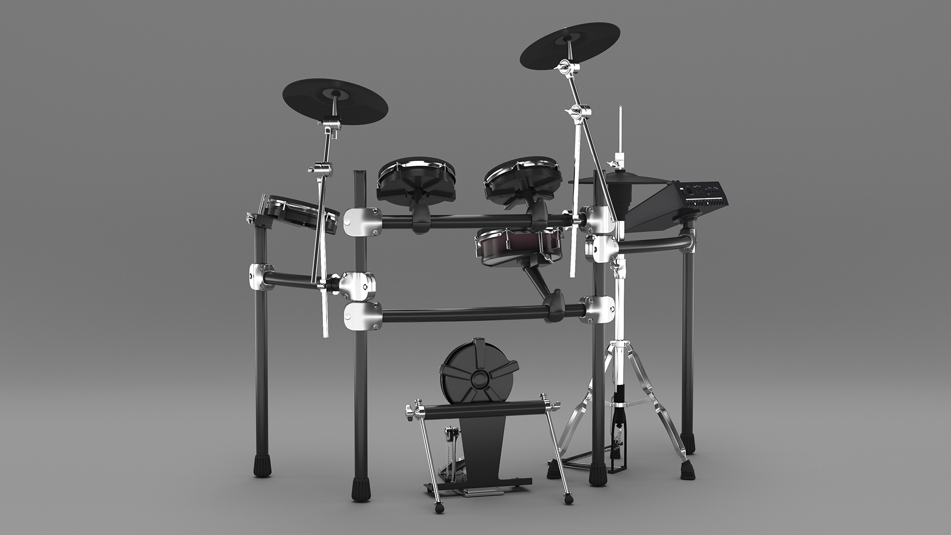 Electronic Drum Set 3D model