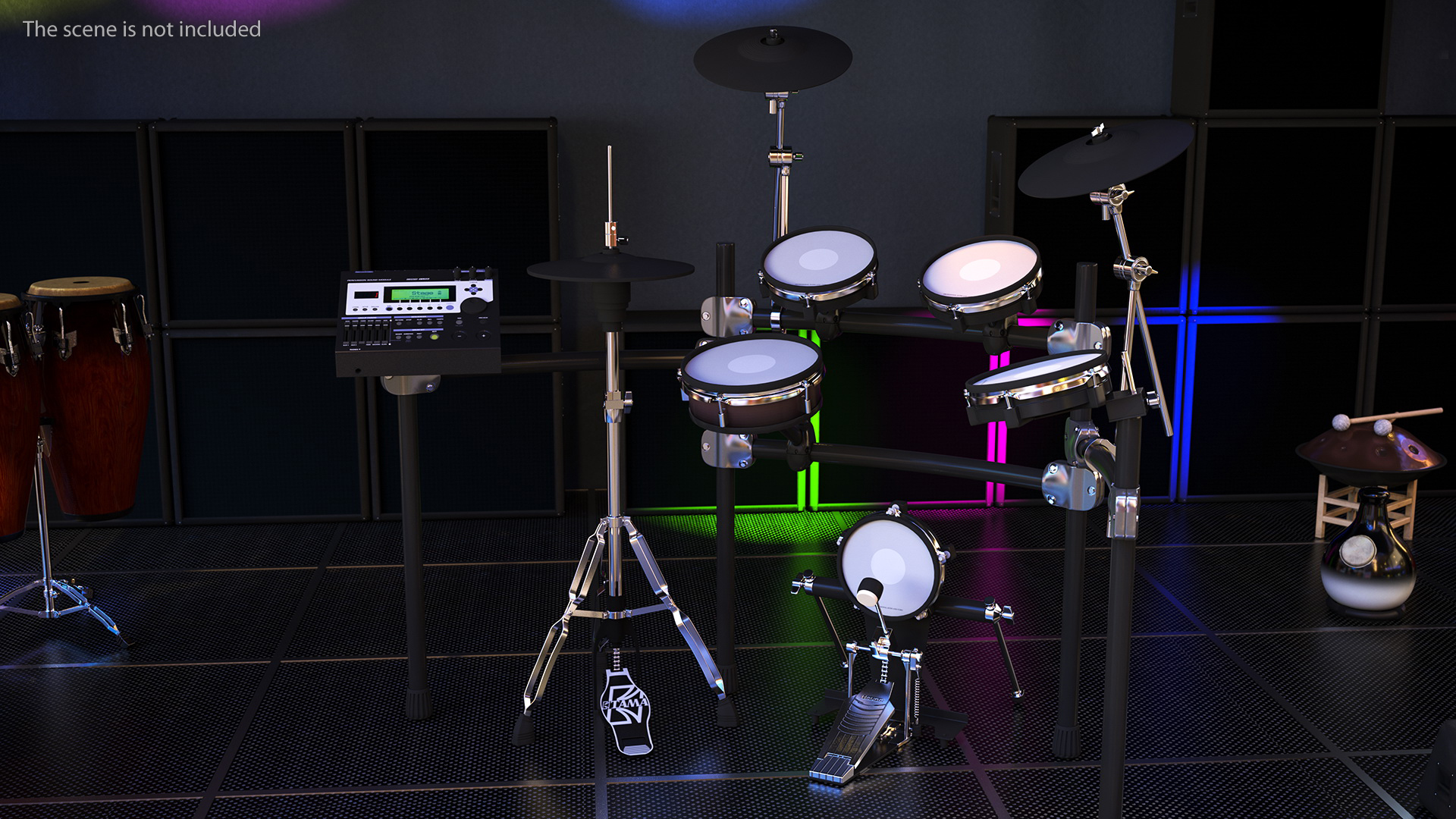 Electronic Drum Set 3D model