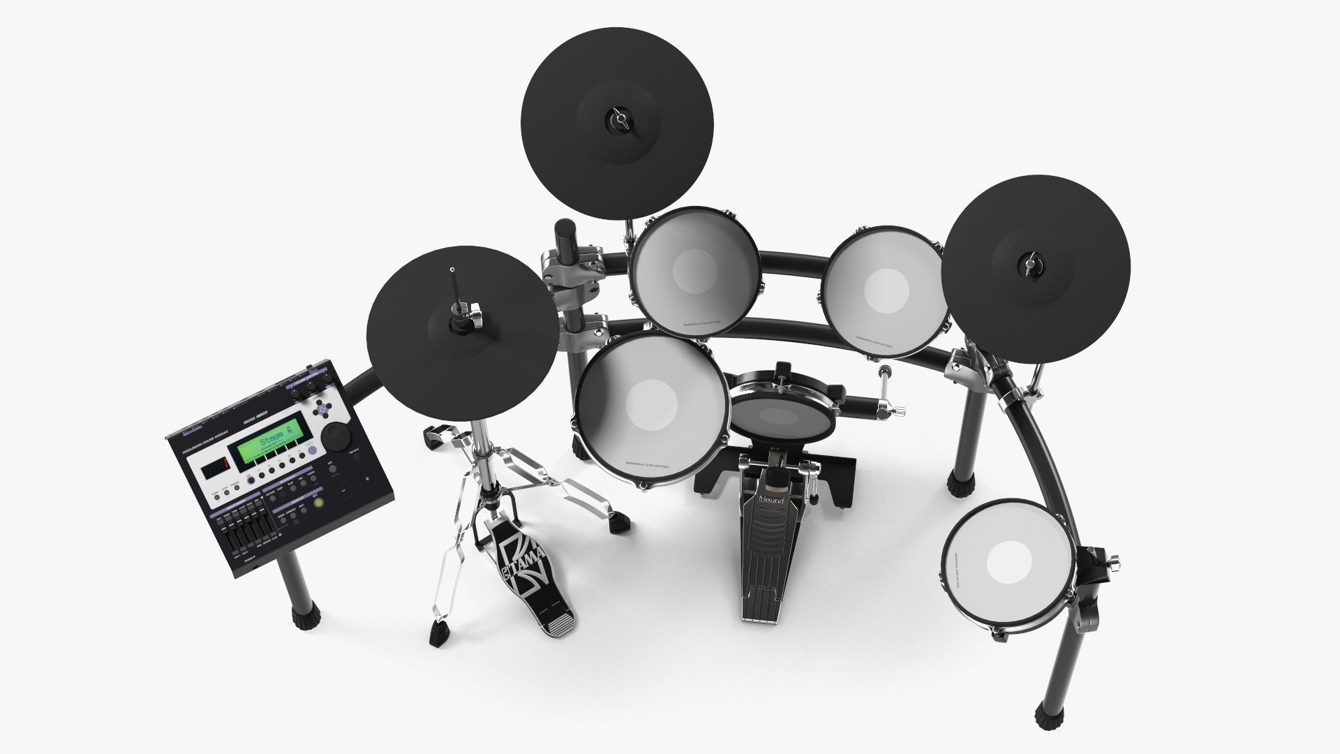 Electronic Drum Set 3D model