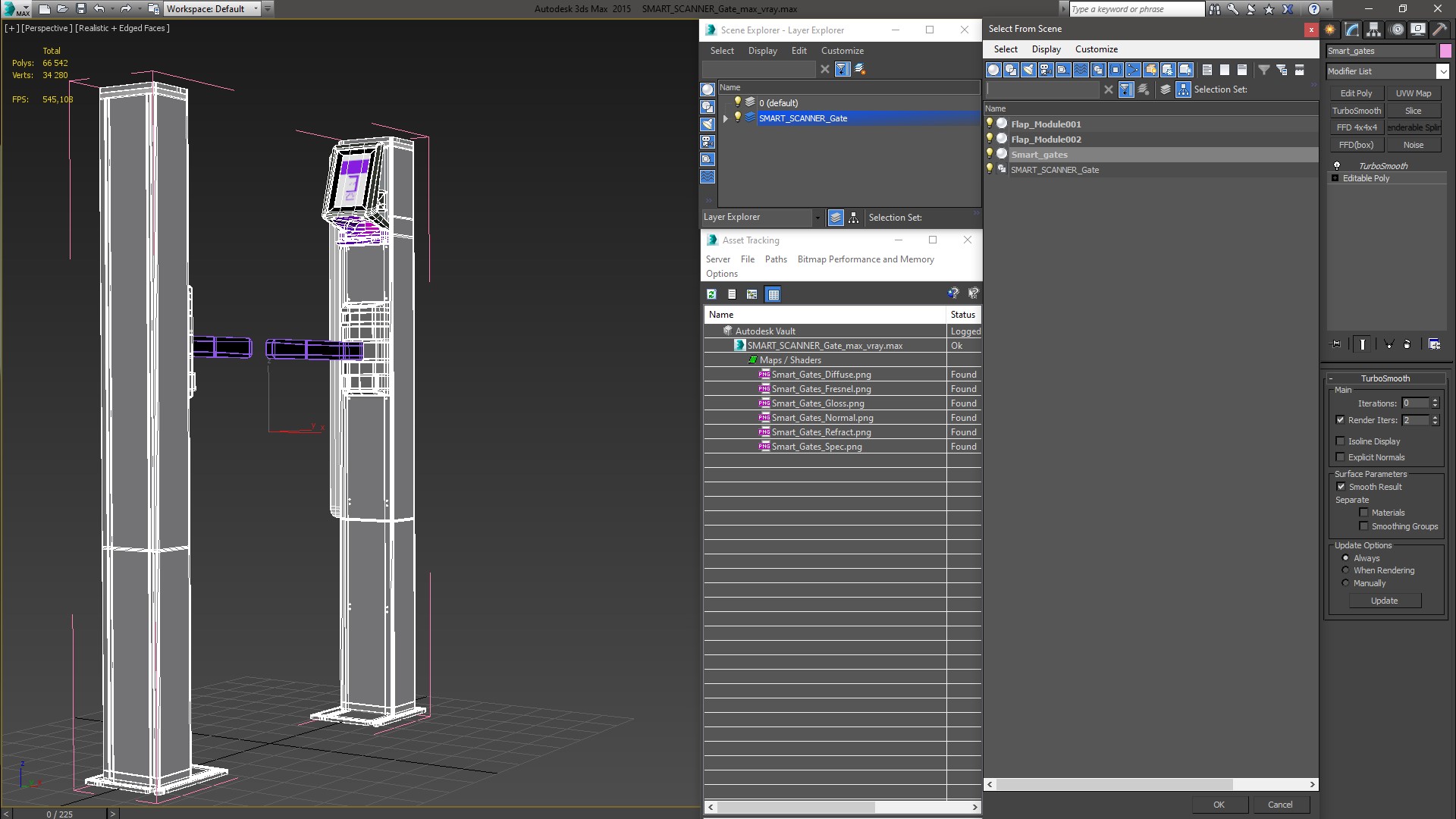 3D SMART SCANNER Gate model