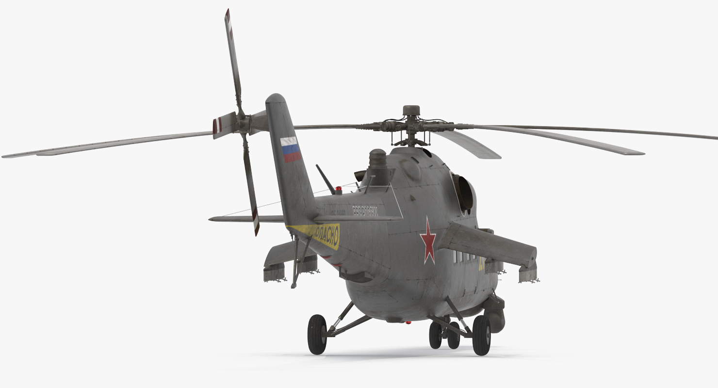 Russian Helicopter Mi 35M 2 3D