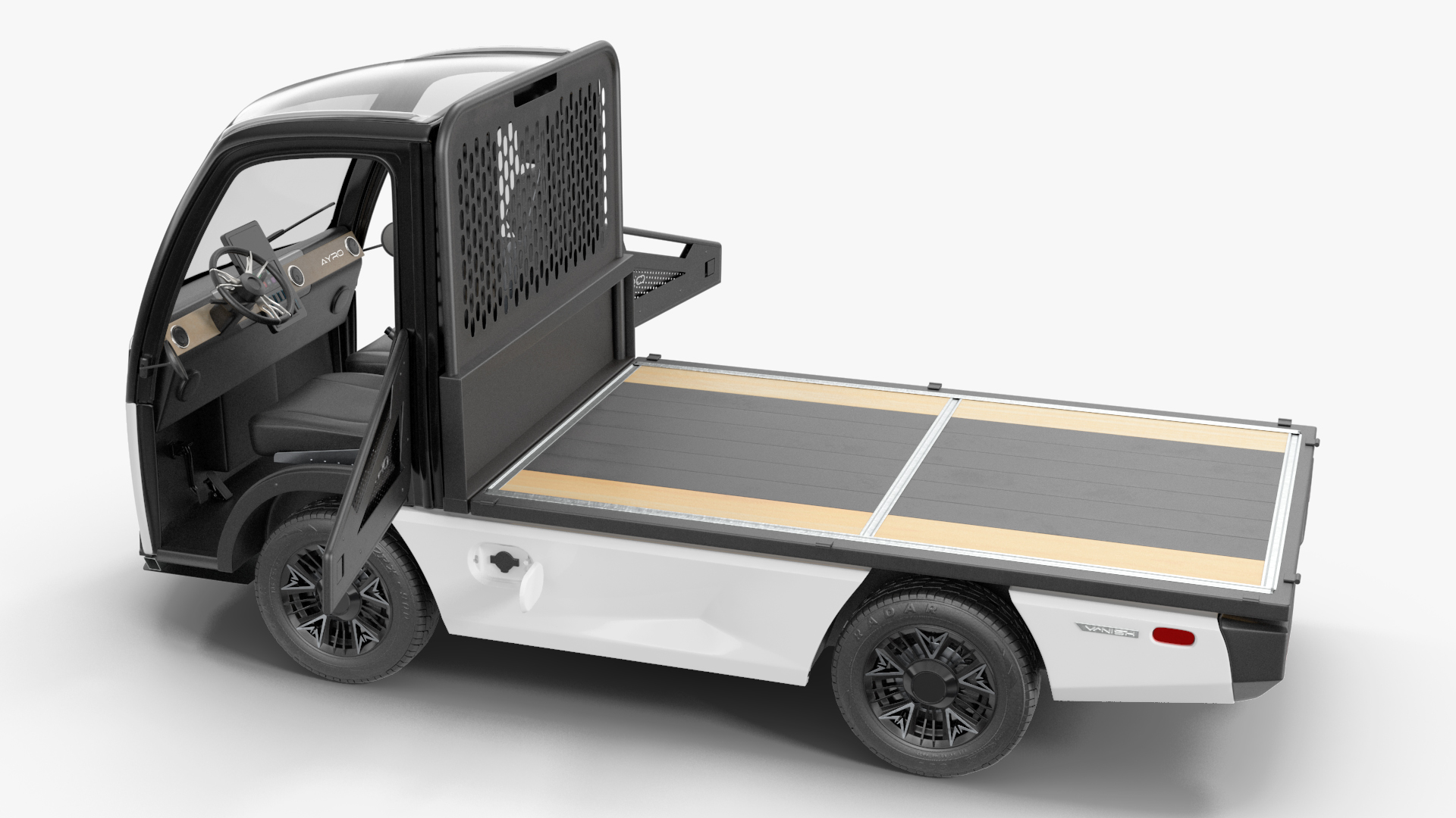 AYRO Vanish Electric Mini Truck Flatbed 3D model