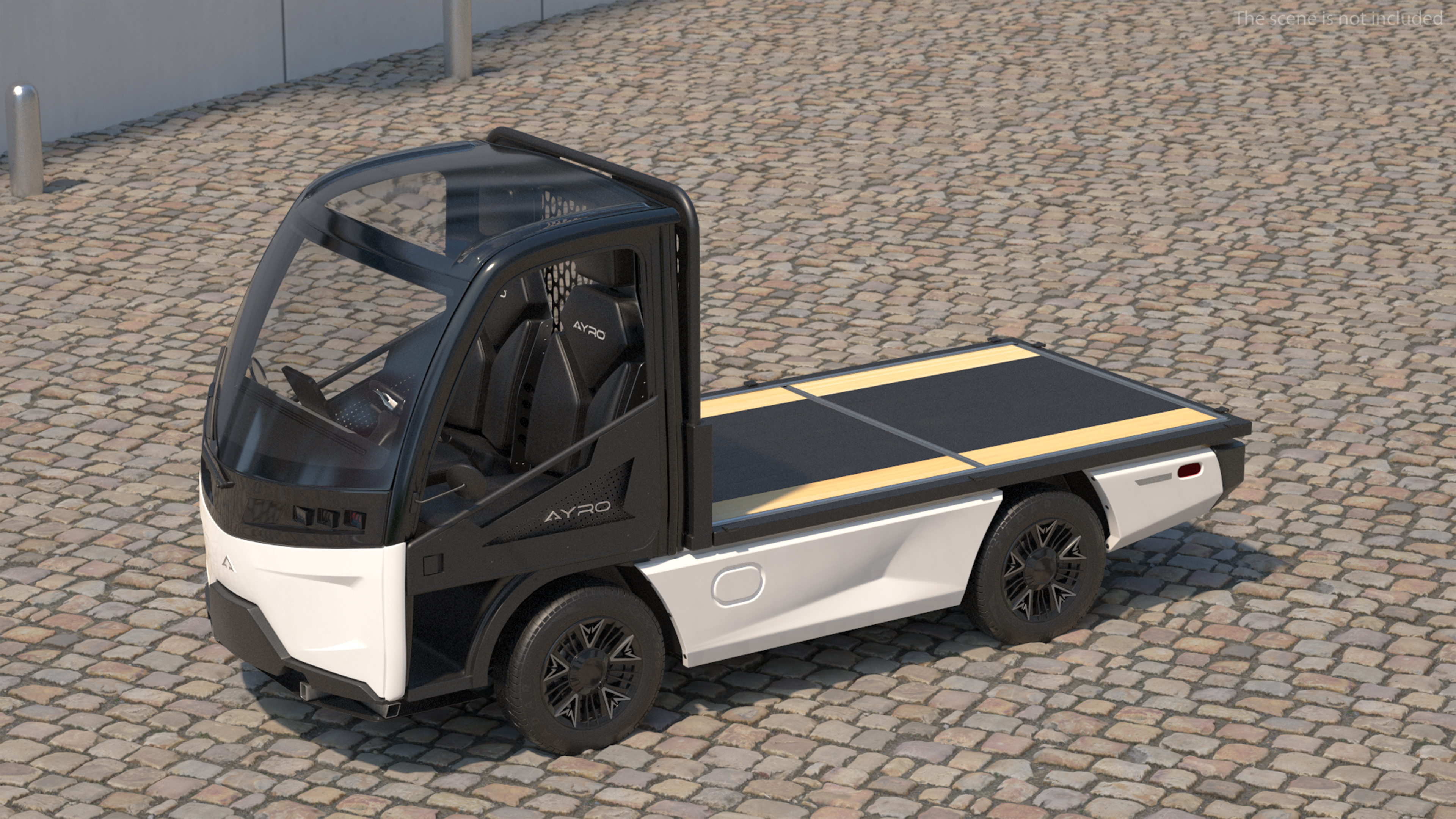 AYRO Vanish Electric Mini Truck Flatbed 3D model