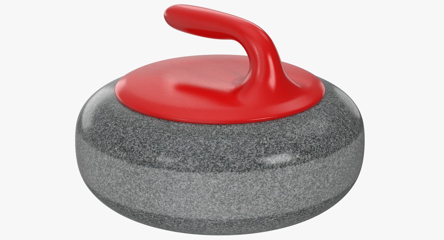 3D Curling Stone model