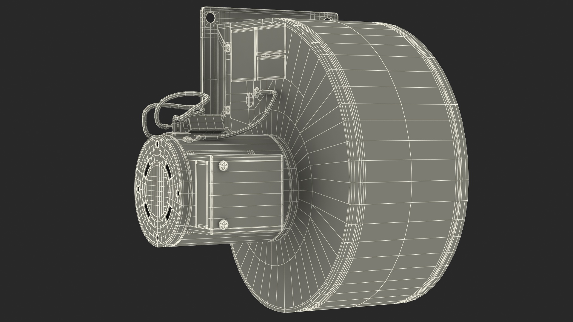 Dayton High Pressure Blower 3D