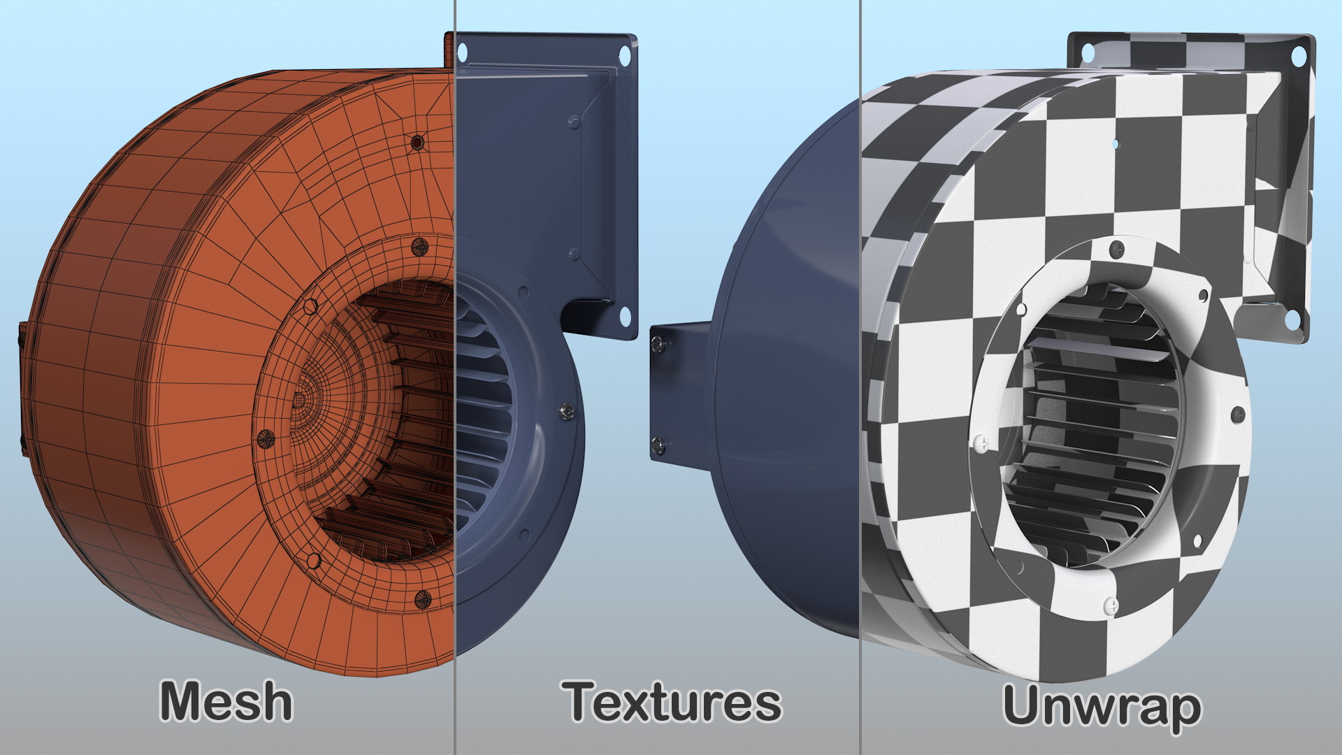 Dayton High Pressure Blower 3D