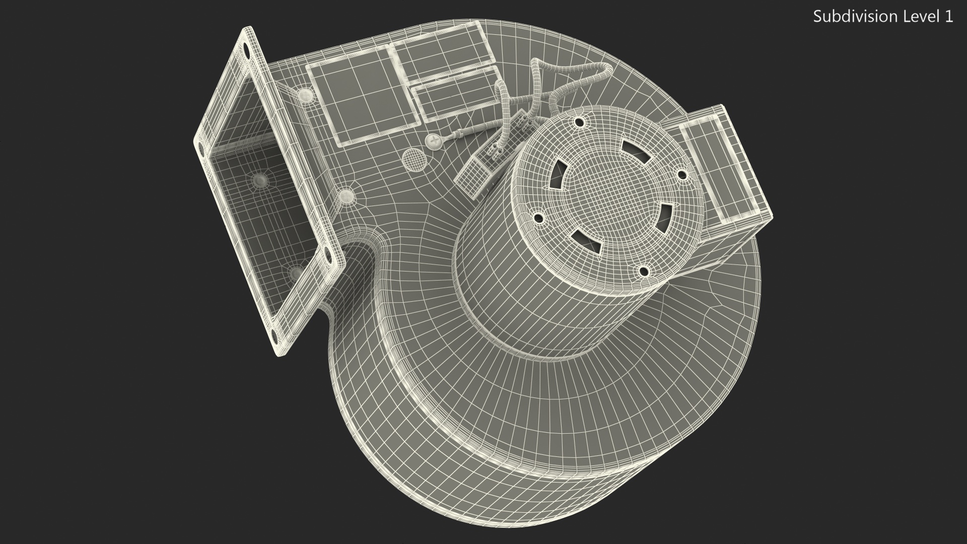 Dayton High Pressure Blower 3D