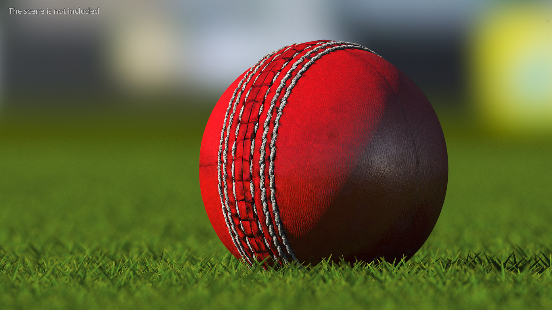 3D Realistic Cricket Ball Fur