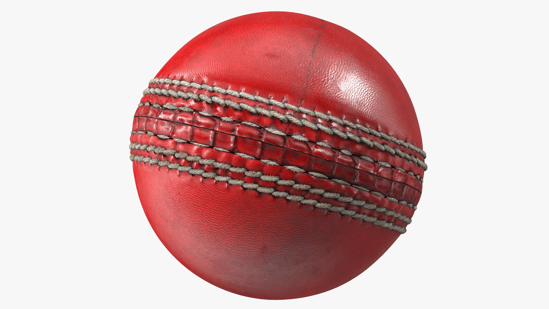 3D Realistic Cricket Ball Fur